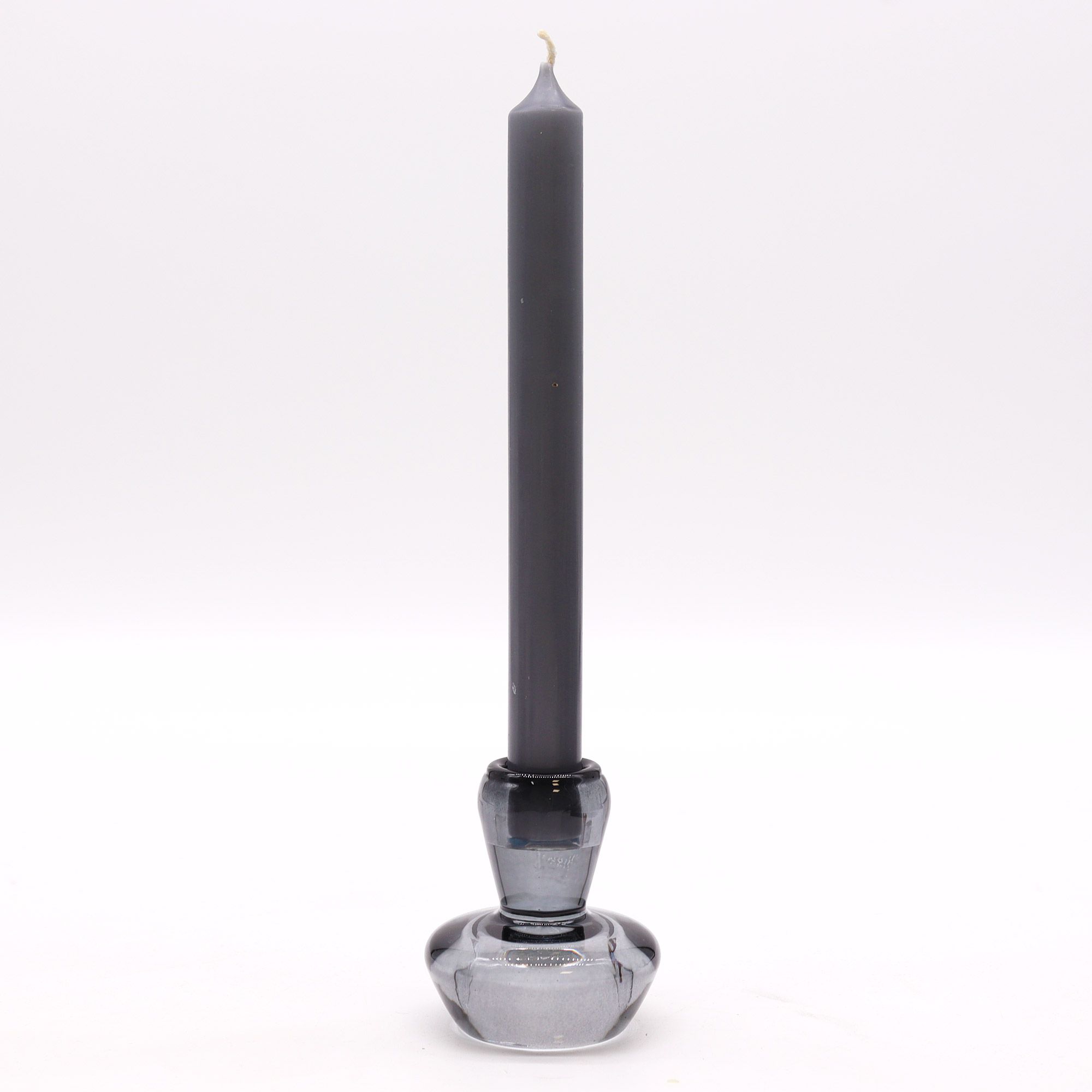Mushroom Flip Dinner Candle / Tealight Holder - Midnight Grey
