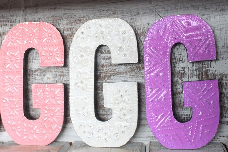 Letter "G" - Assorted Colours - 15cm - Image 5