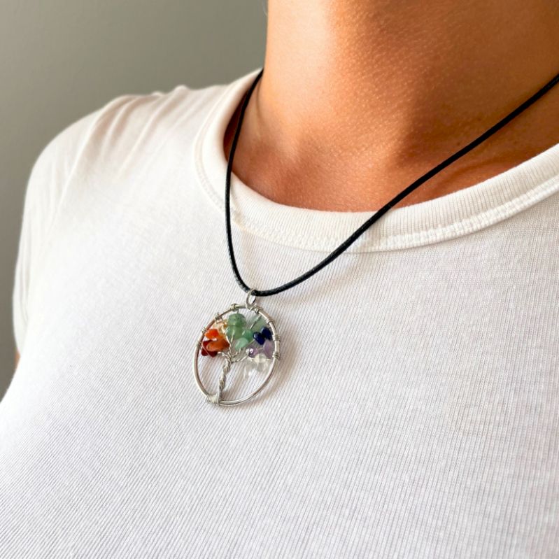 Tree of Life Pendant - Chakra - Image 6