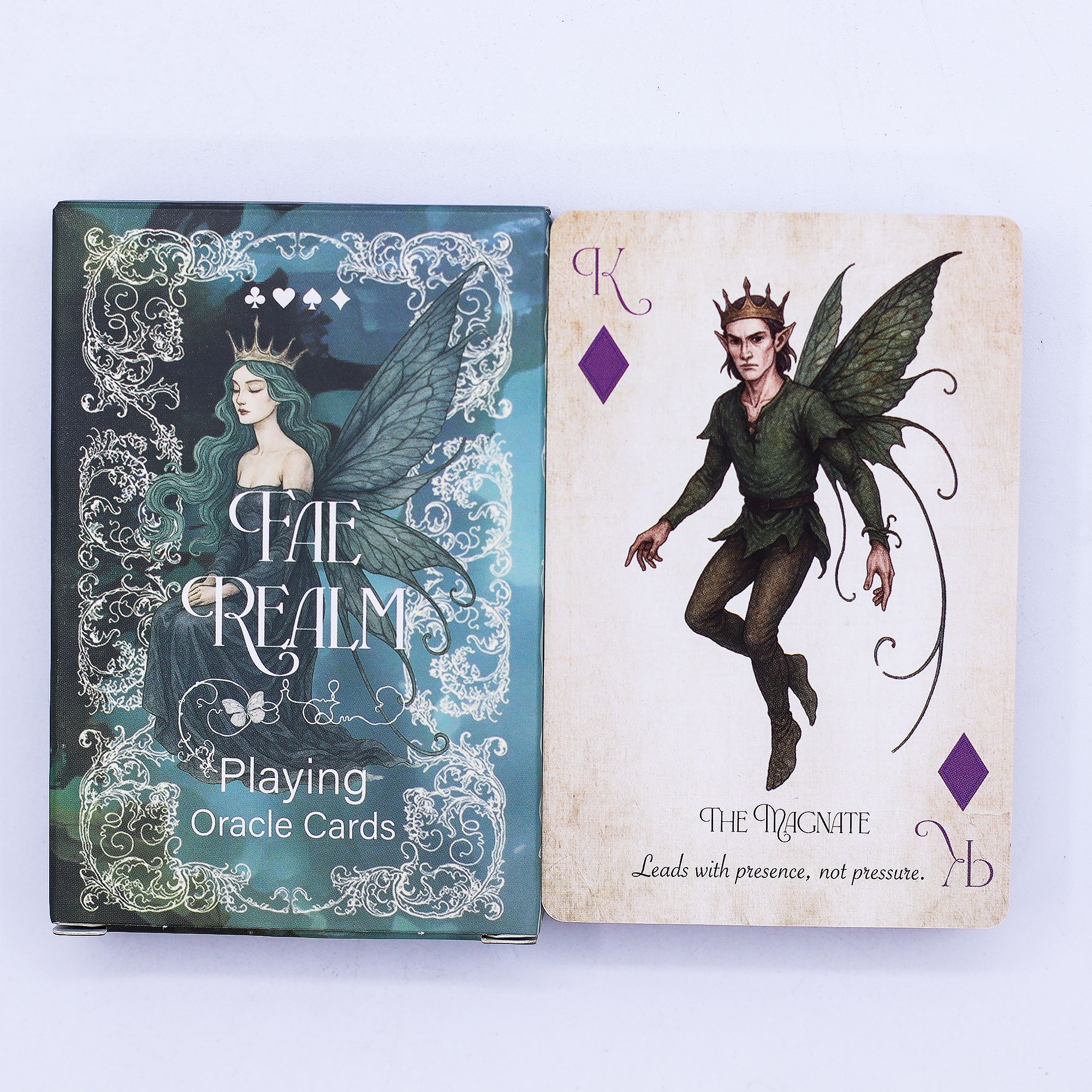 Fae Realm Playing & Oracle Cards – Fairy Theme - Image 4