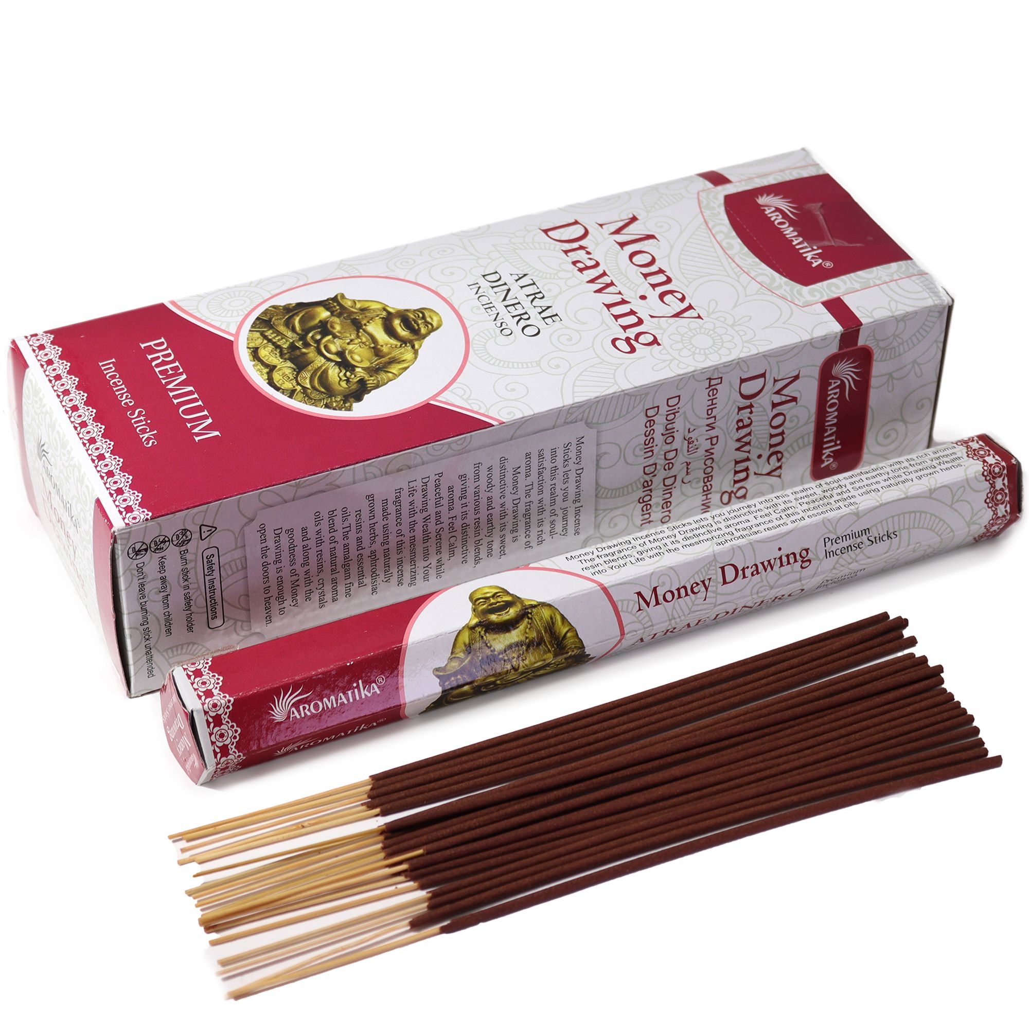 Aromatika Charcoal Free Hex Incense - Money Drawing - Image 2