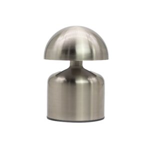 Touch Lamp - Dome Mushroom Silver - USB (C) - Rechargable  (400 Watt)