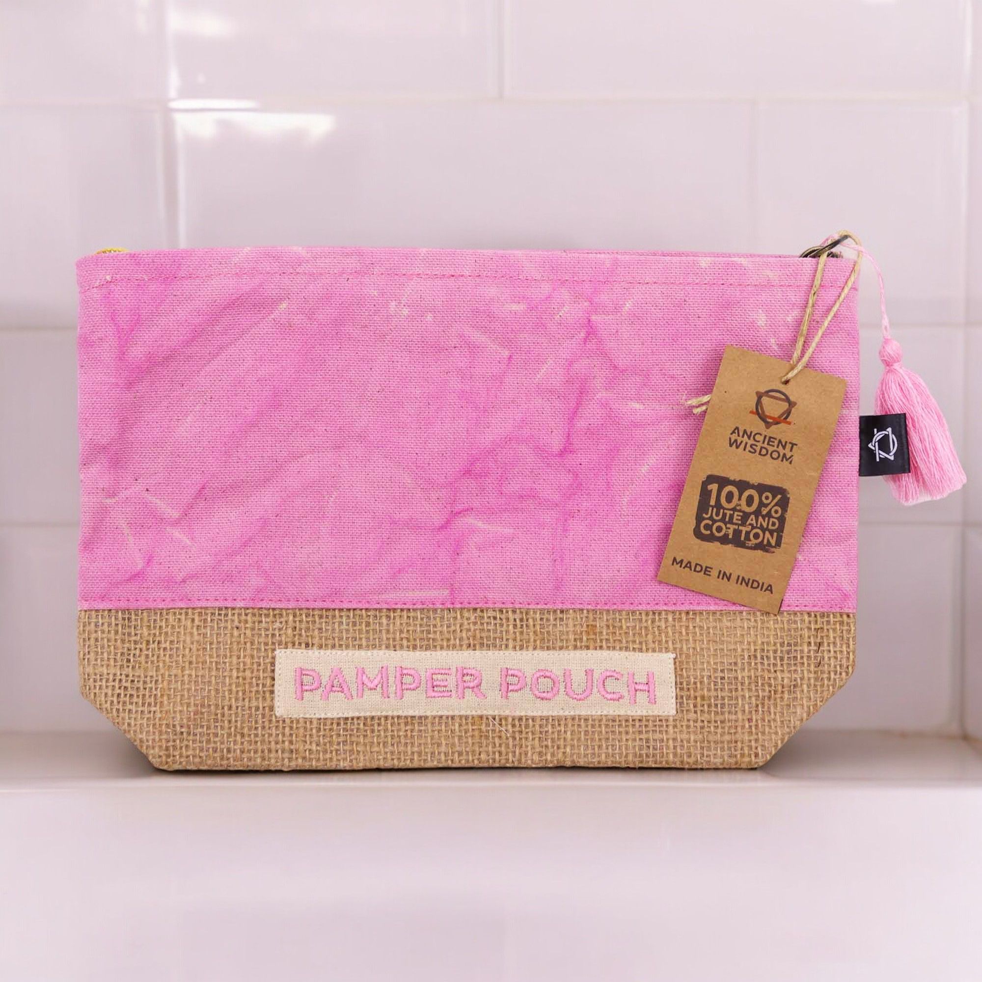 Pamper Pouch - Pink & Purple - Stonewash - Image 2