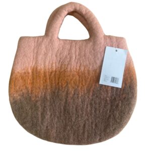 Sun Flower & Bees Felted Bag