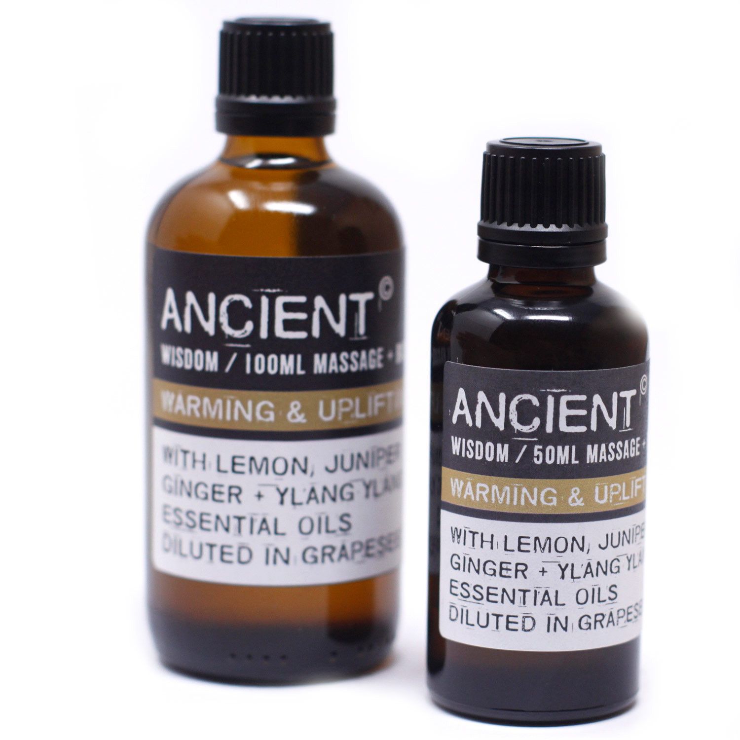 Warm & Uplifting Massage Oil - 50ml - Image 2