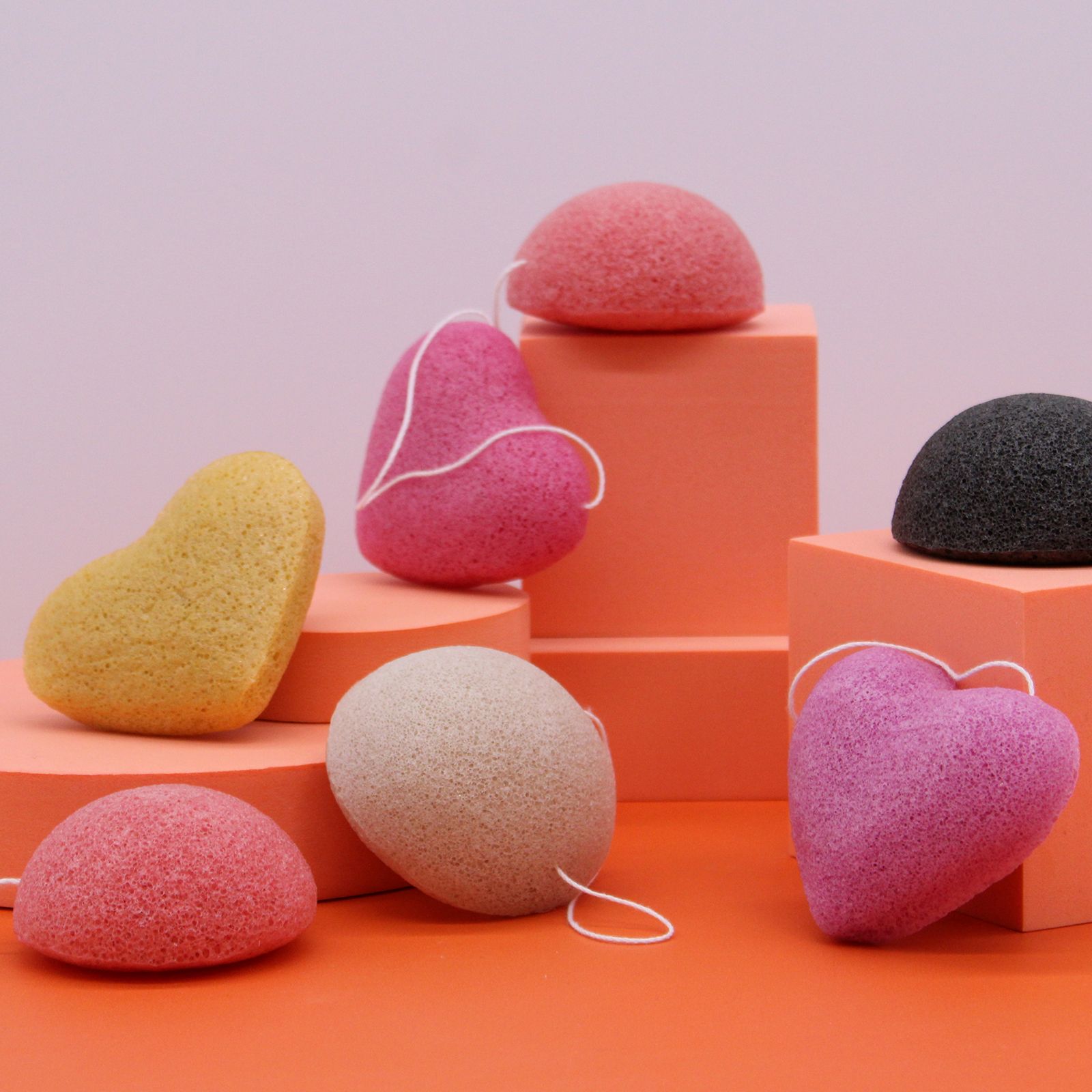 Konjac Sponge - Rose - Image 3