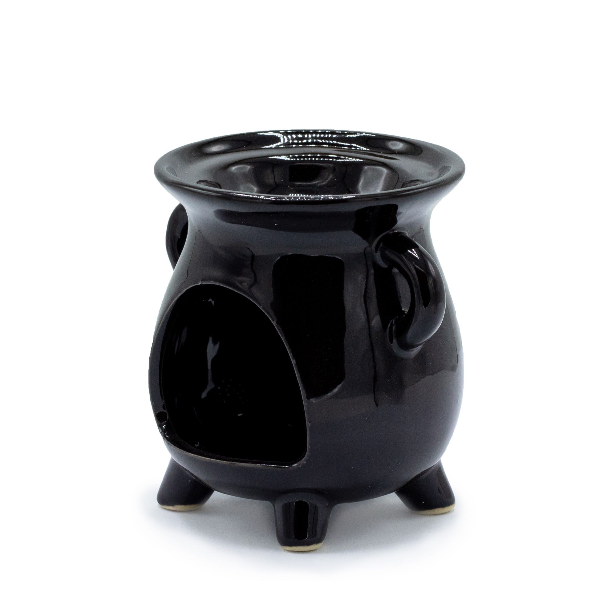 Cauldron Oil Burner - Tree of Life - Black - Image 2