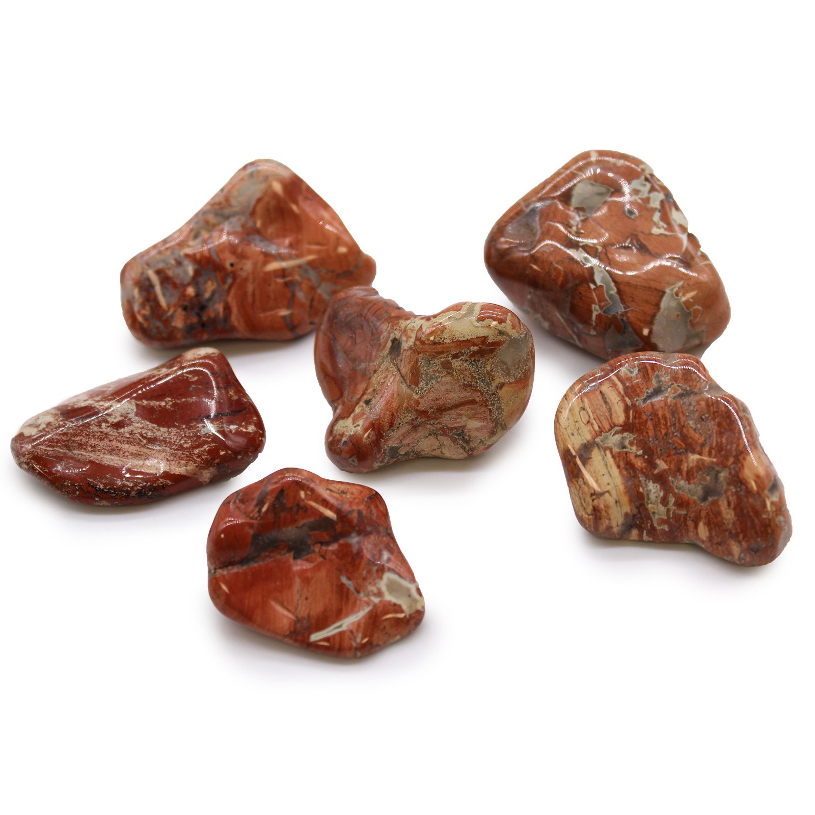 Large African Tumble Stones - Light Jasper - Brecciated - Image 2