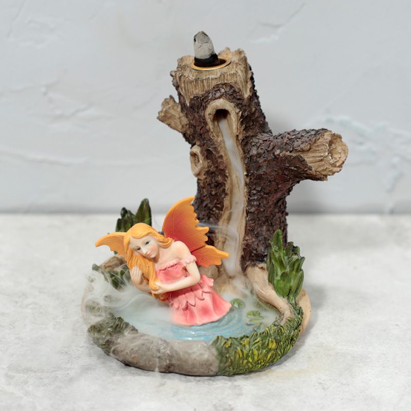 Ancient Tree Fairy Lake Backflow Incense Burner - Image 5