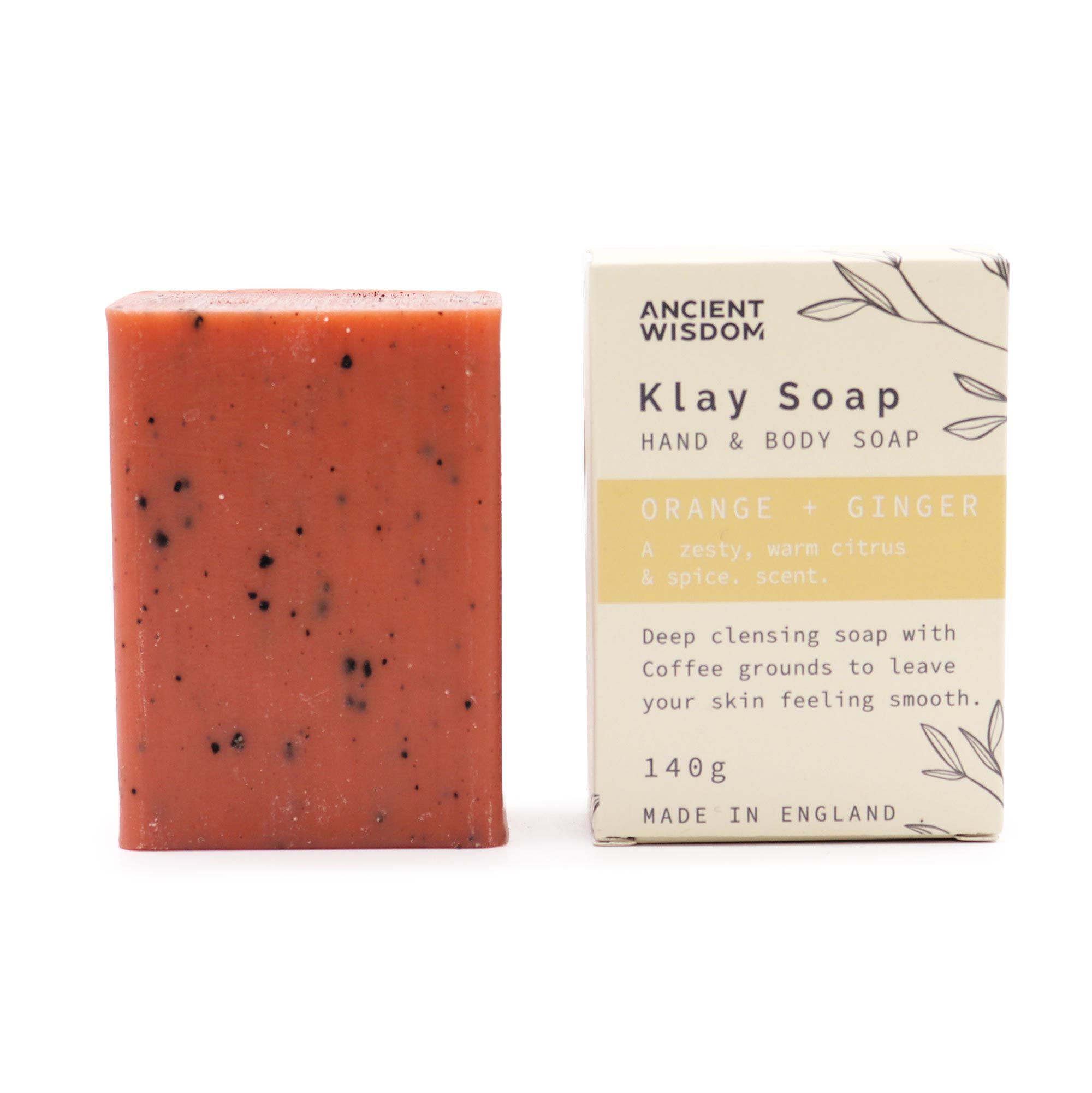 Klay Soap - Orange and Ginger - Image 4