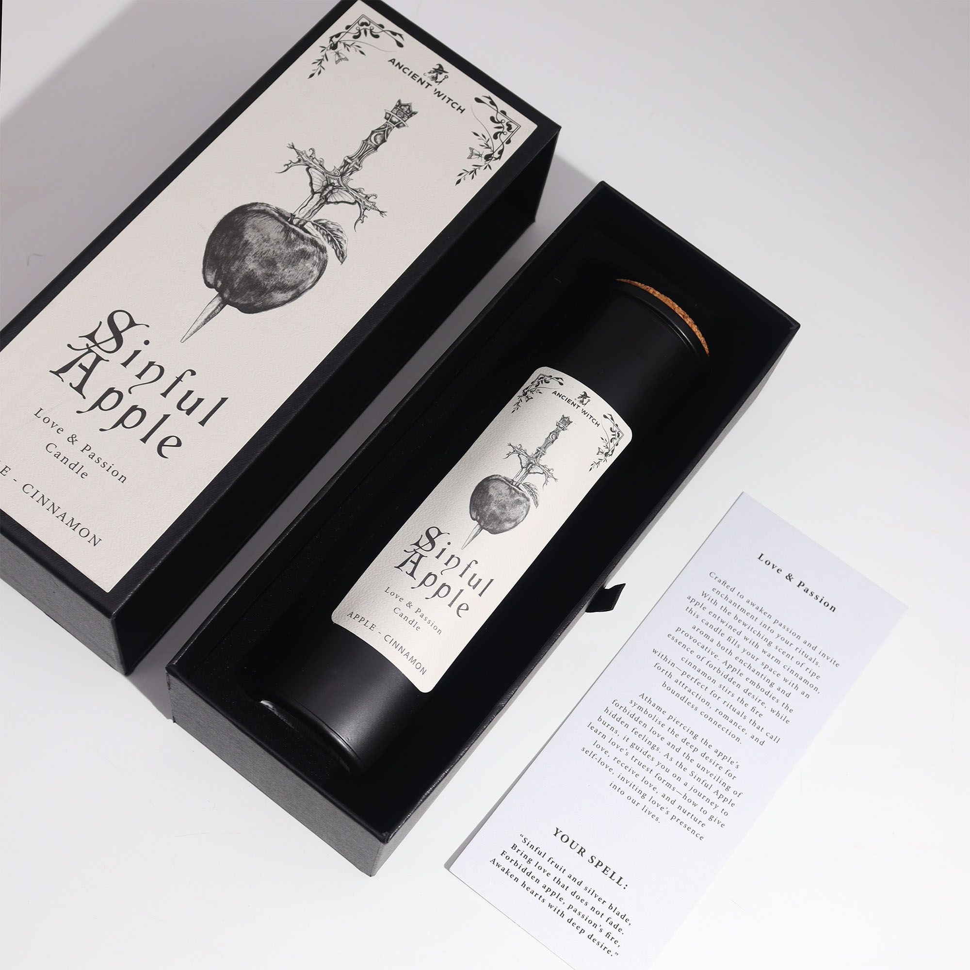 Ancient Witch Ritual Candles - Sinful Apple - Image 4