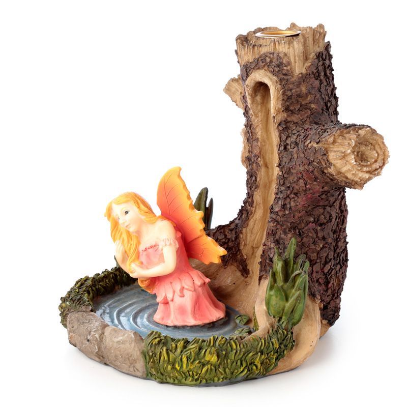 Ancient Tree Fairy Lake Backflow Incense Burner - Image 6