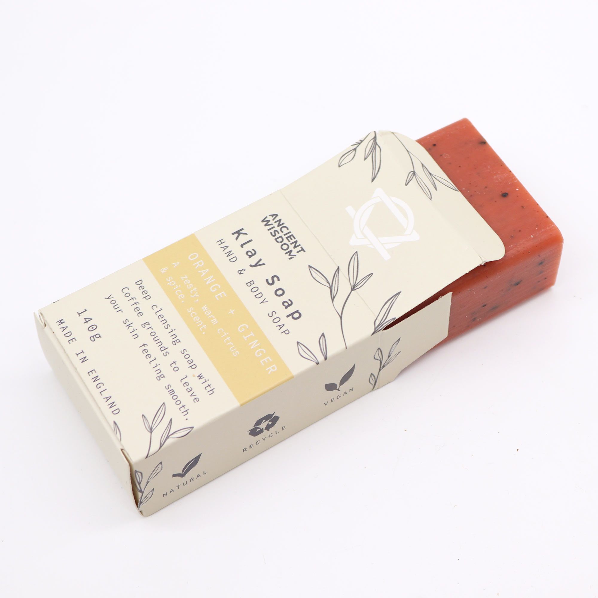 Klay Soap - Orange and Ginger - Image 5