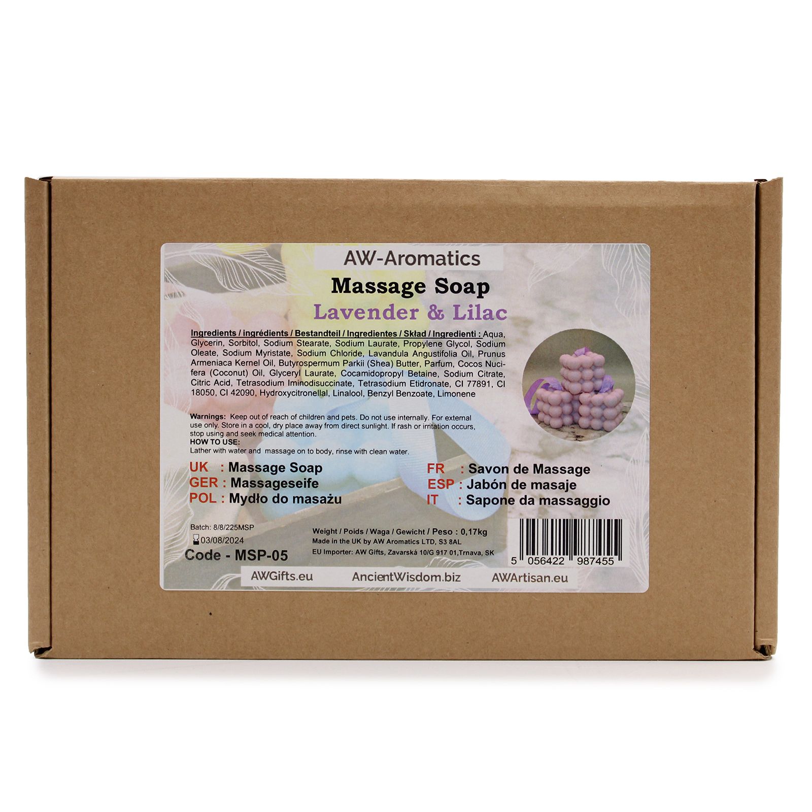 Massage Soaps - Lavender & Lilac - Image 2