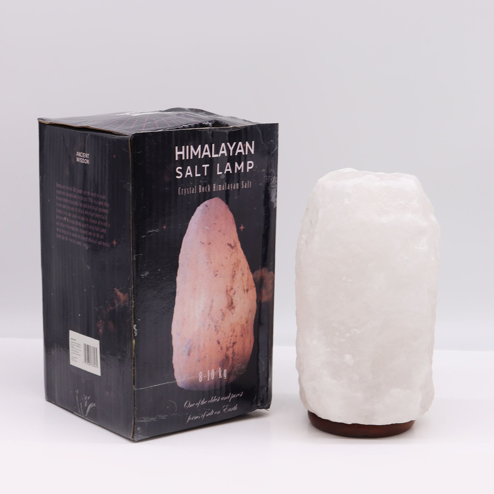 Crystal Rock Himalayan Salt Lamp - & Base apx 8-10kg - Image 4