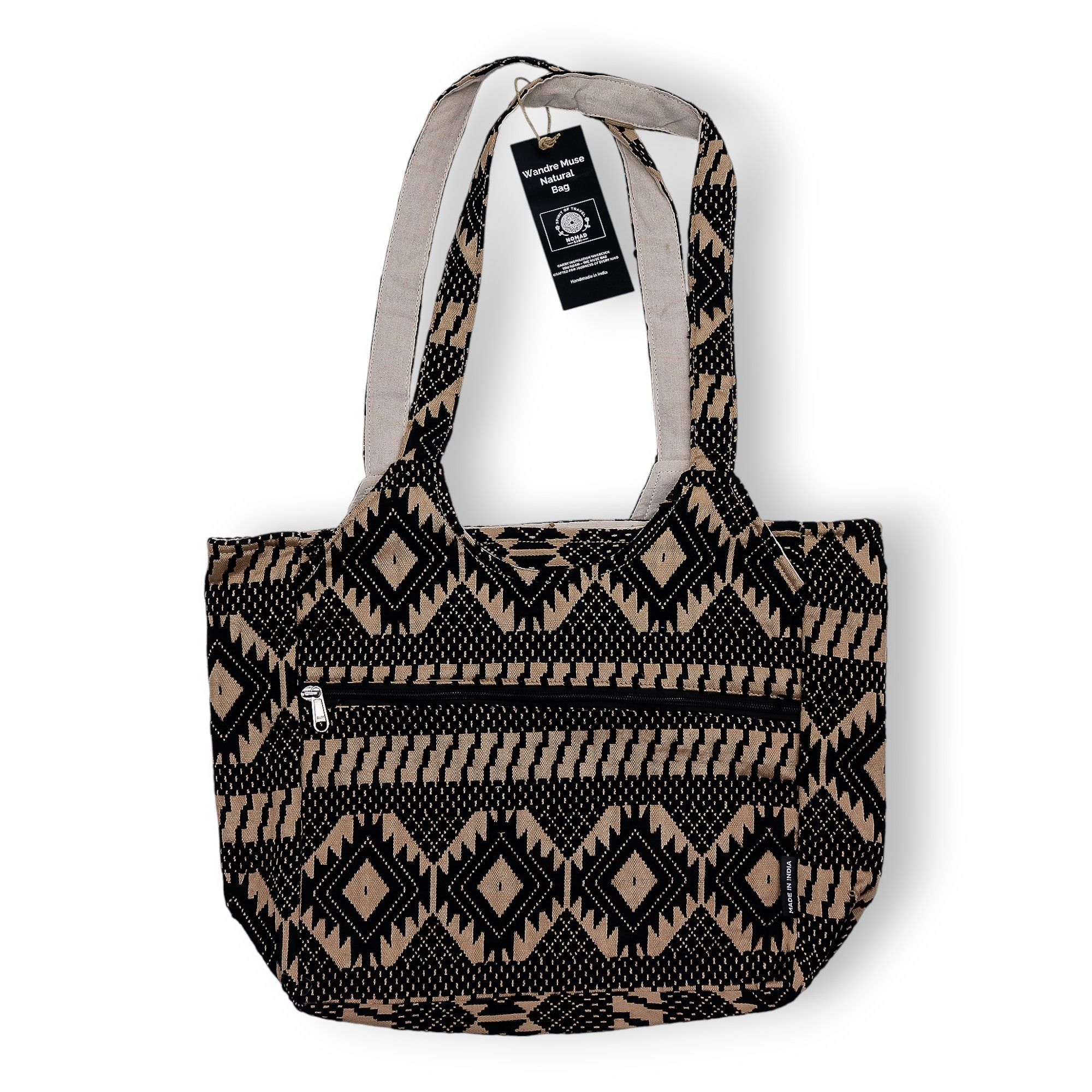 Jacquard Natural Bags - Desert Loom - Wander Muse Bag - Image 3