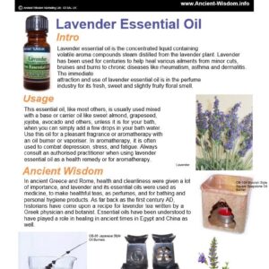 Jasmine Dilute Essential Oil Info