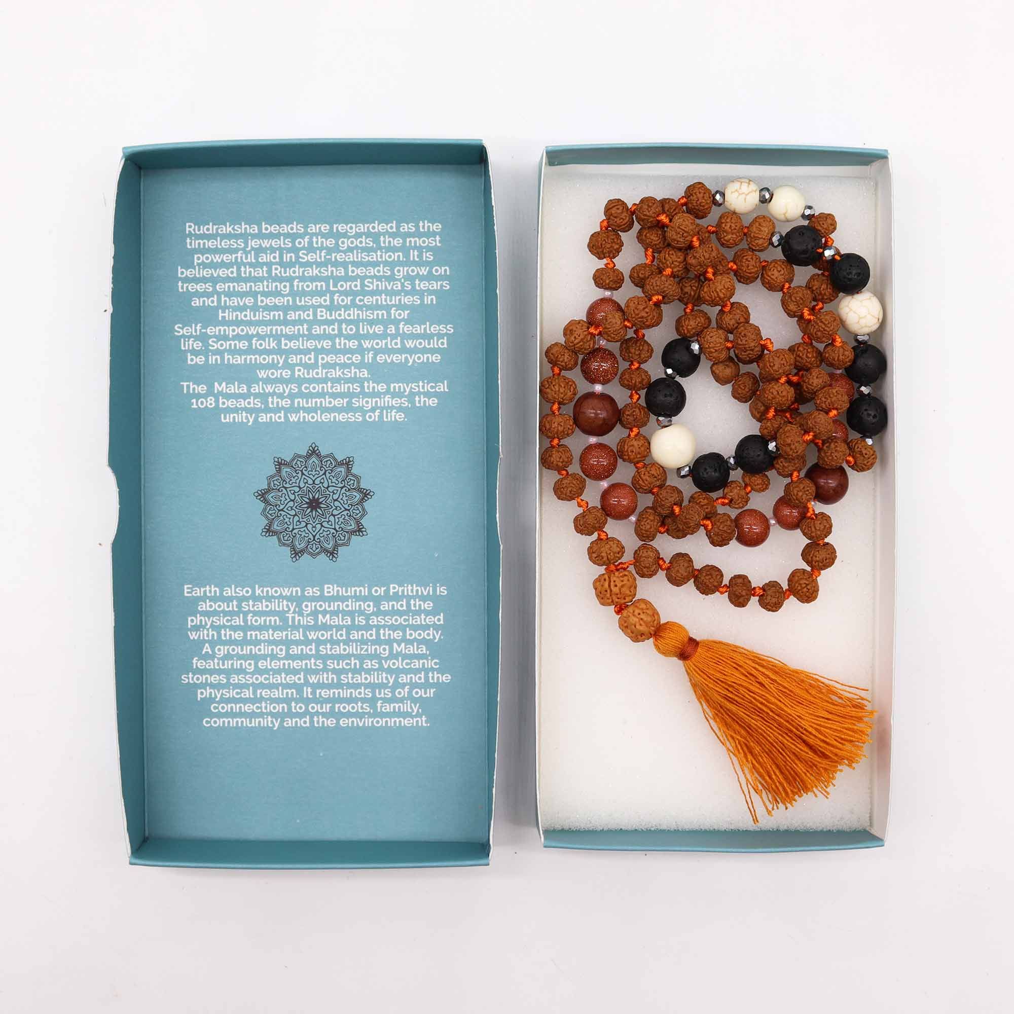 Bali Mala Necklace - Earth Element - Image 2