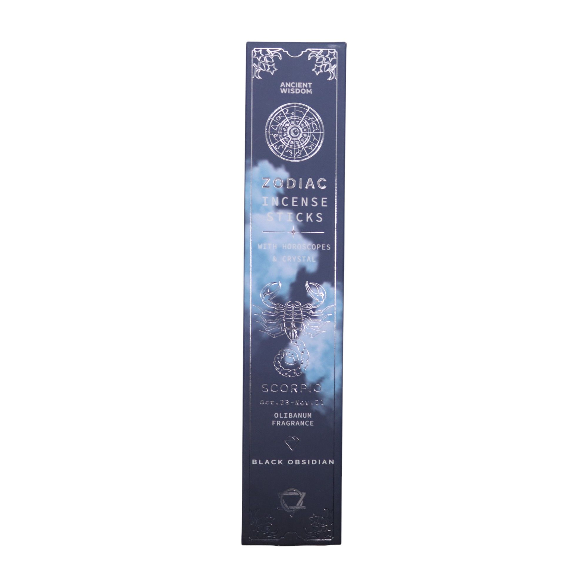 Olibanum Zodiac Gemstone Crystal Incense - Scorpio - Image 3