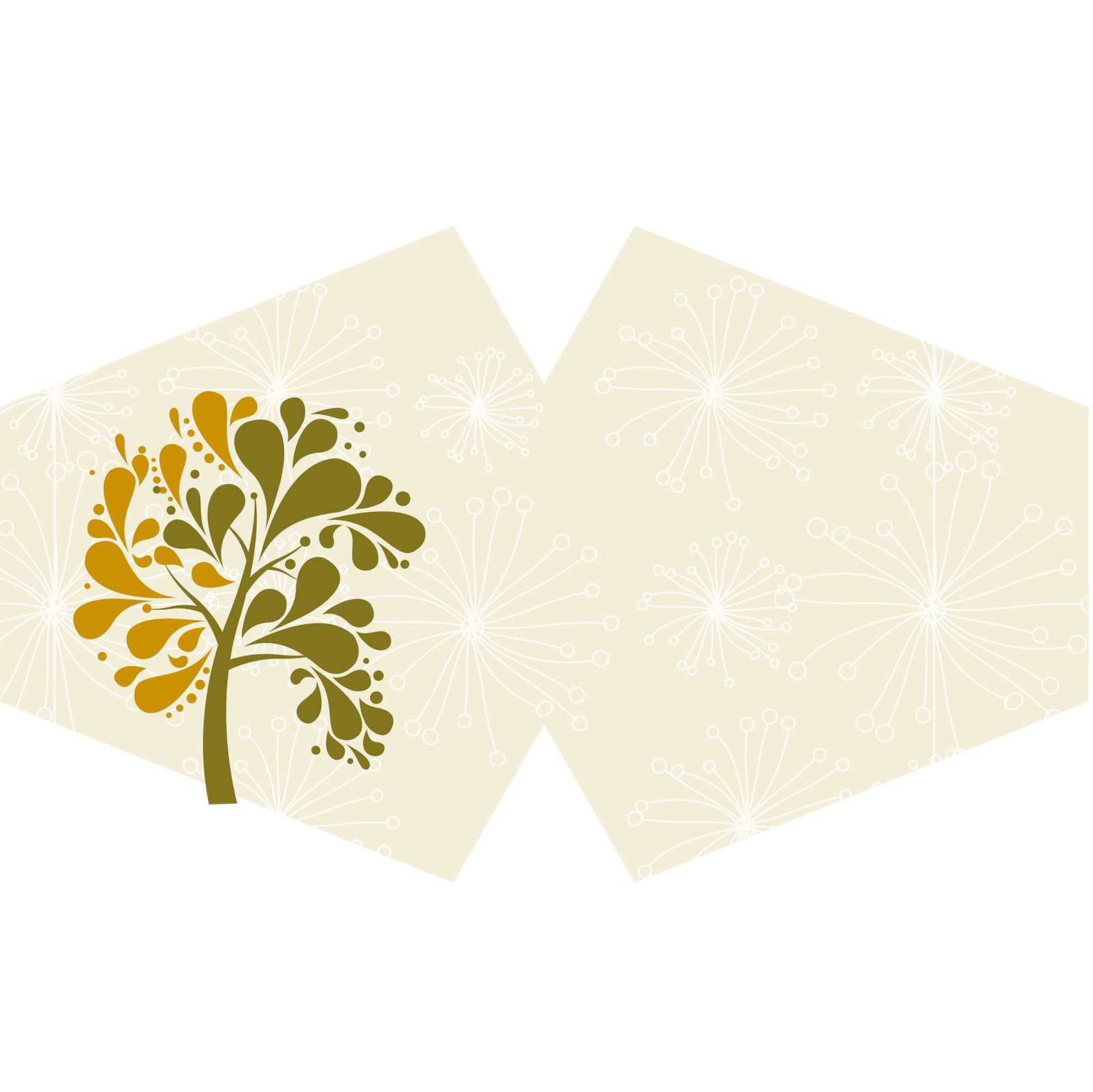 Reusable Fashion Face Covering - Golden Tree (Adult) - Image 2