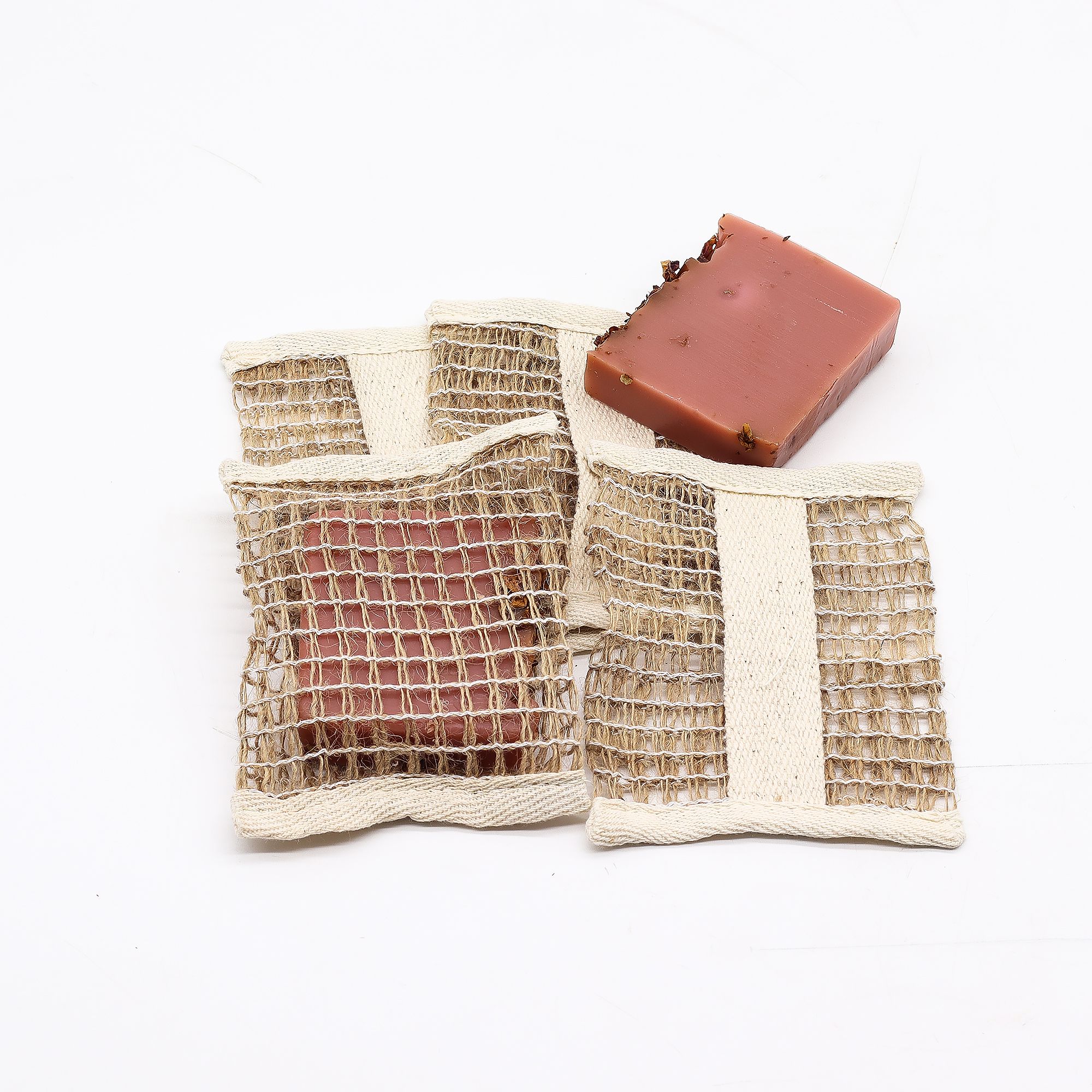 Soft Jute Soap Bag - Image 2