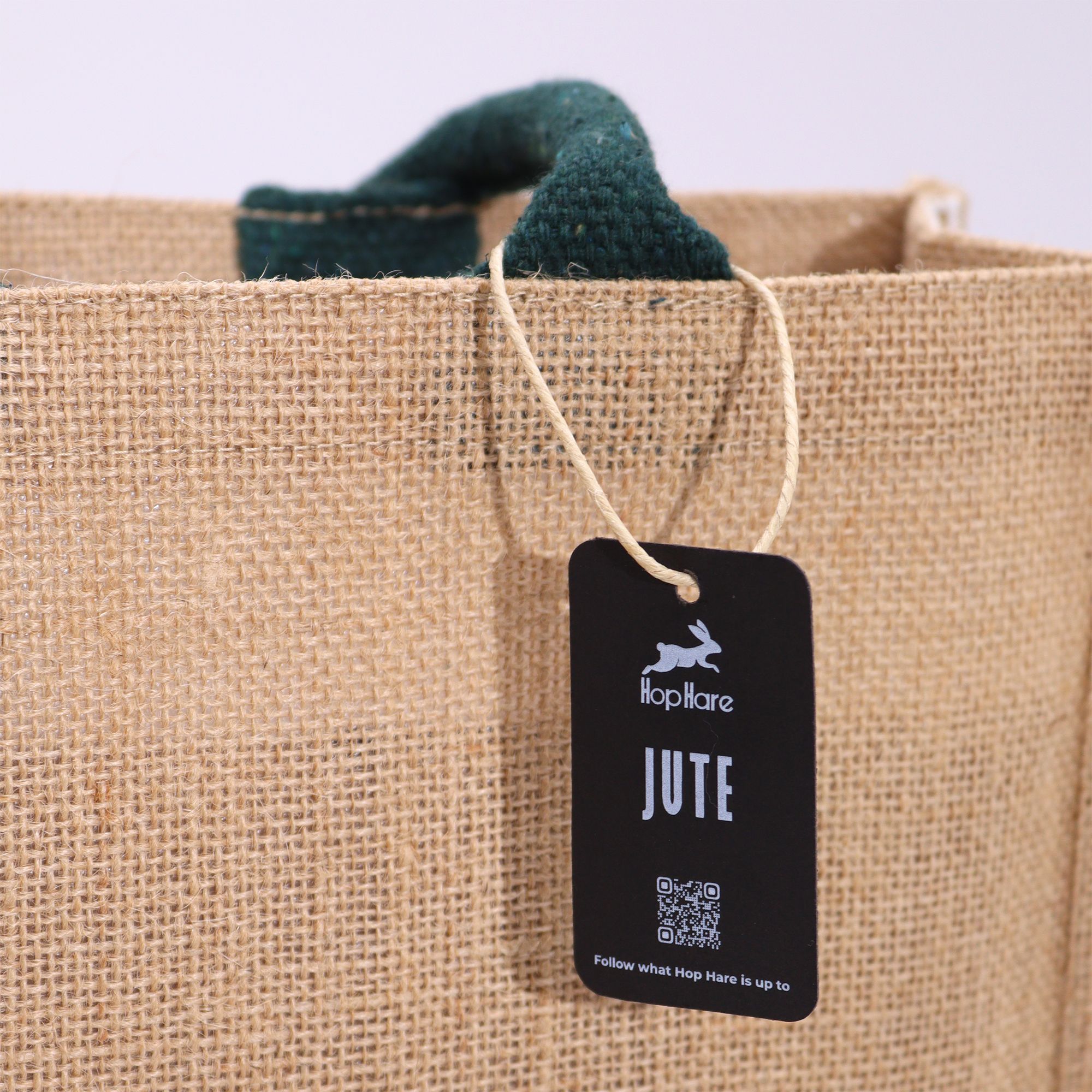 Hop Hare Jute Big Bag - I am Rare - Image 5