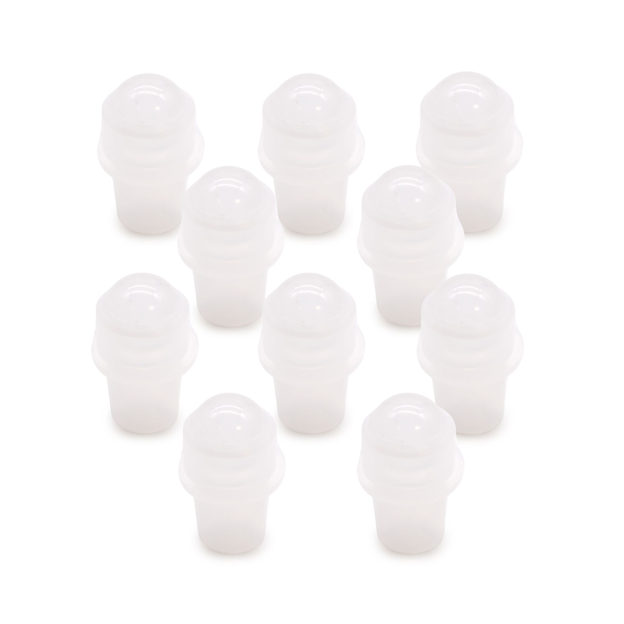 Gemstone Roller Tip for 5ml Bottle - Rock Quartz - Image 2