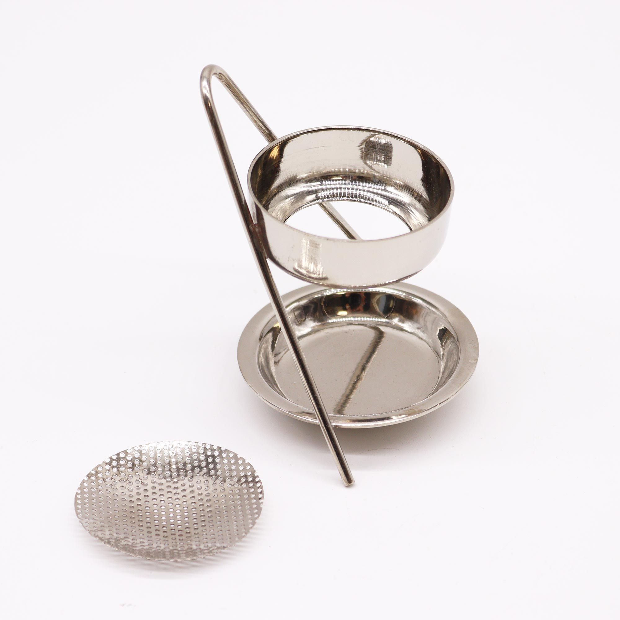 Plated Brass Resin Incense Warmer - Fixed - Image 3