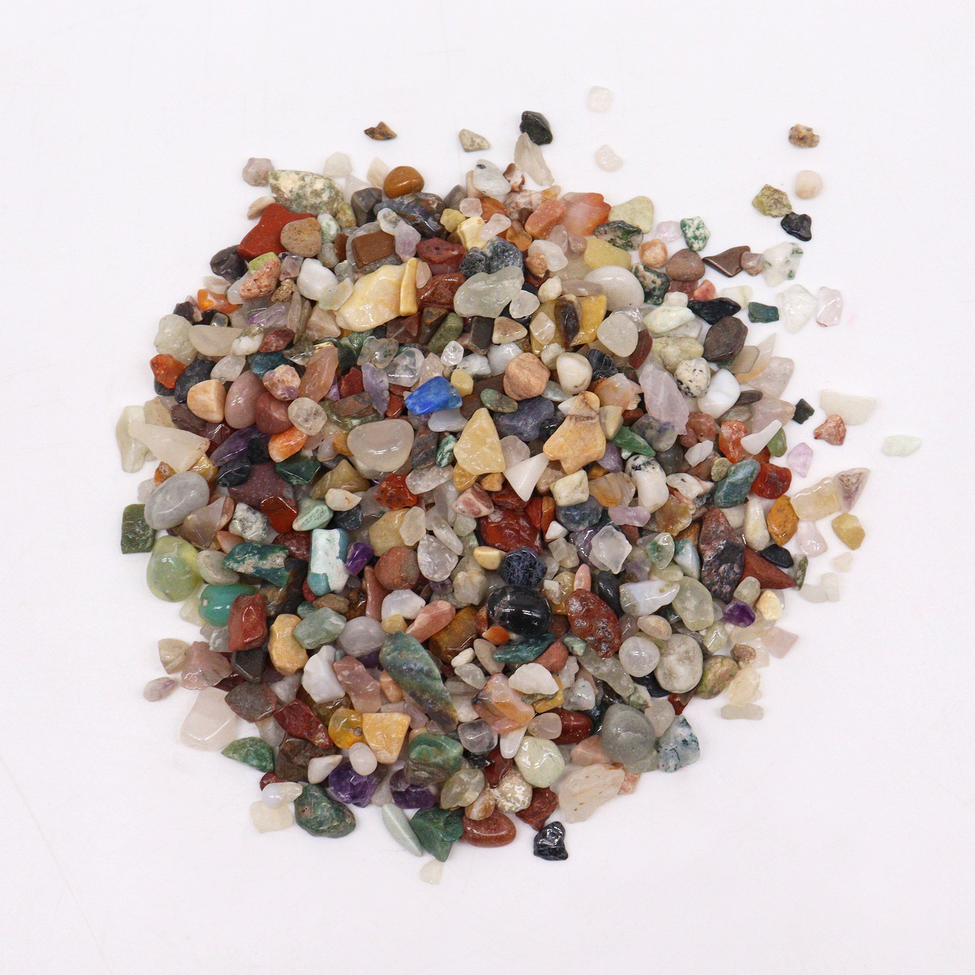 Mixed Natural Gemstone Chips - 1KG - Image 4