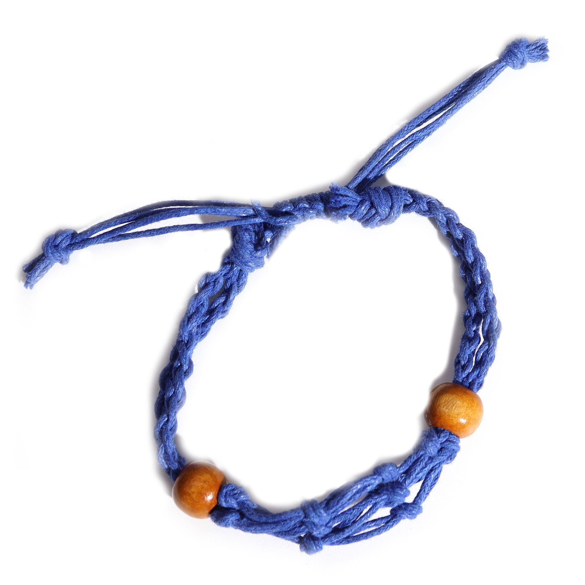 Gemstone Bracelet Cord - Navy - Image 2