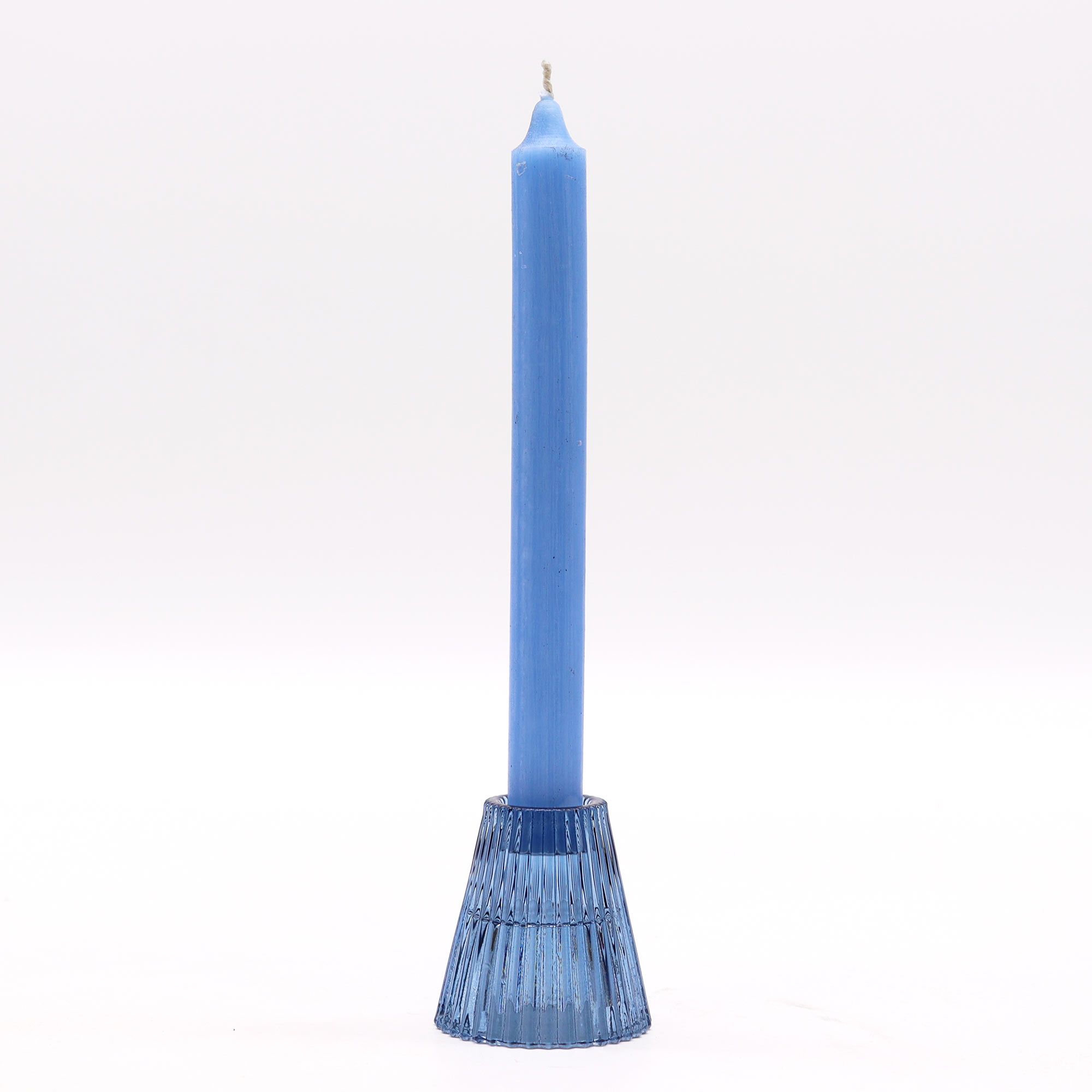 Flip Dinner Candle / Tealight Holder - Royal Blue - Image 2