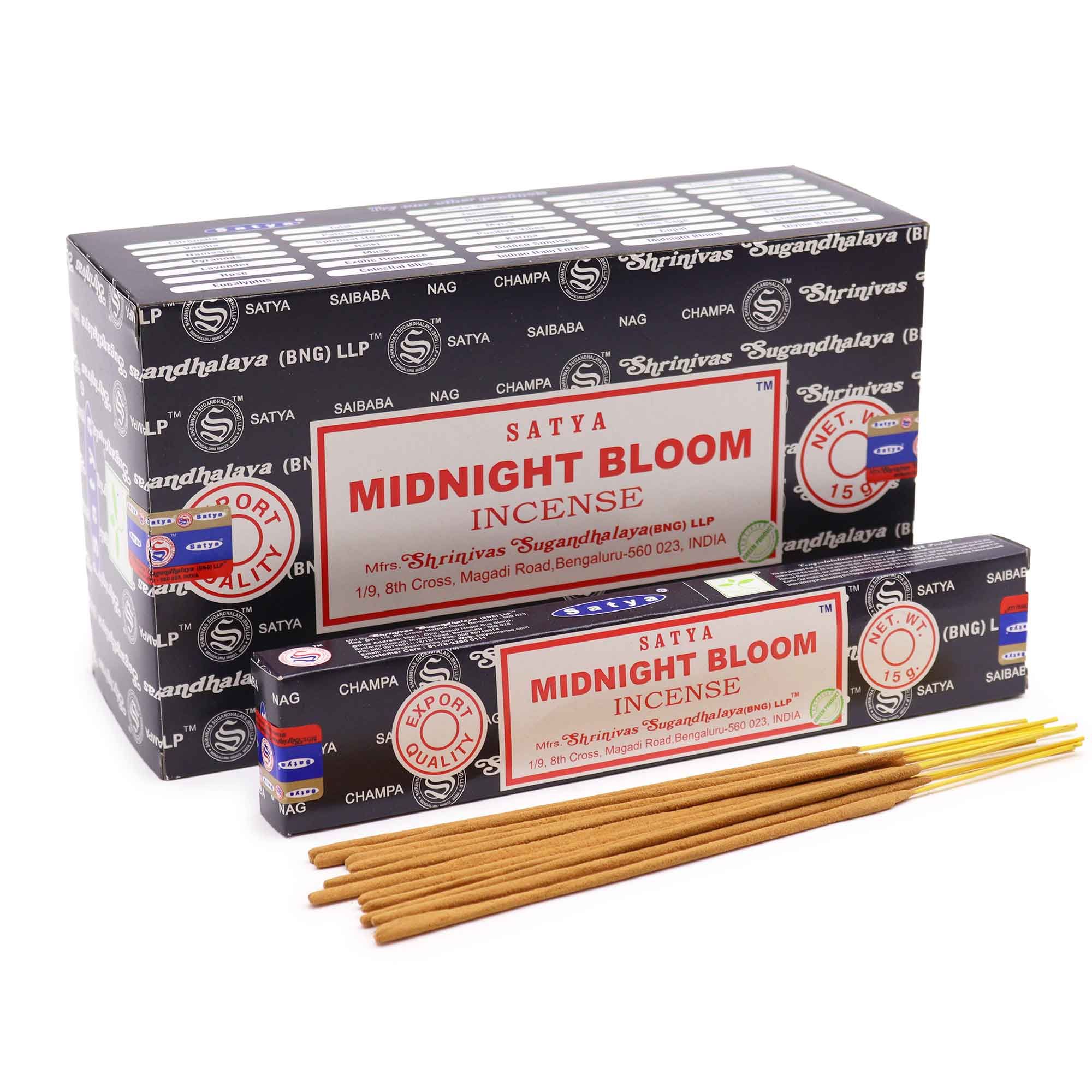 Satya Incense Sticks 15g - Midnight Blossom - Image 2