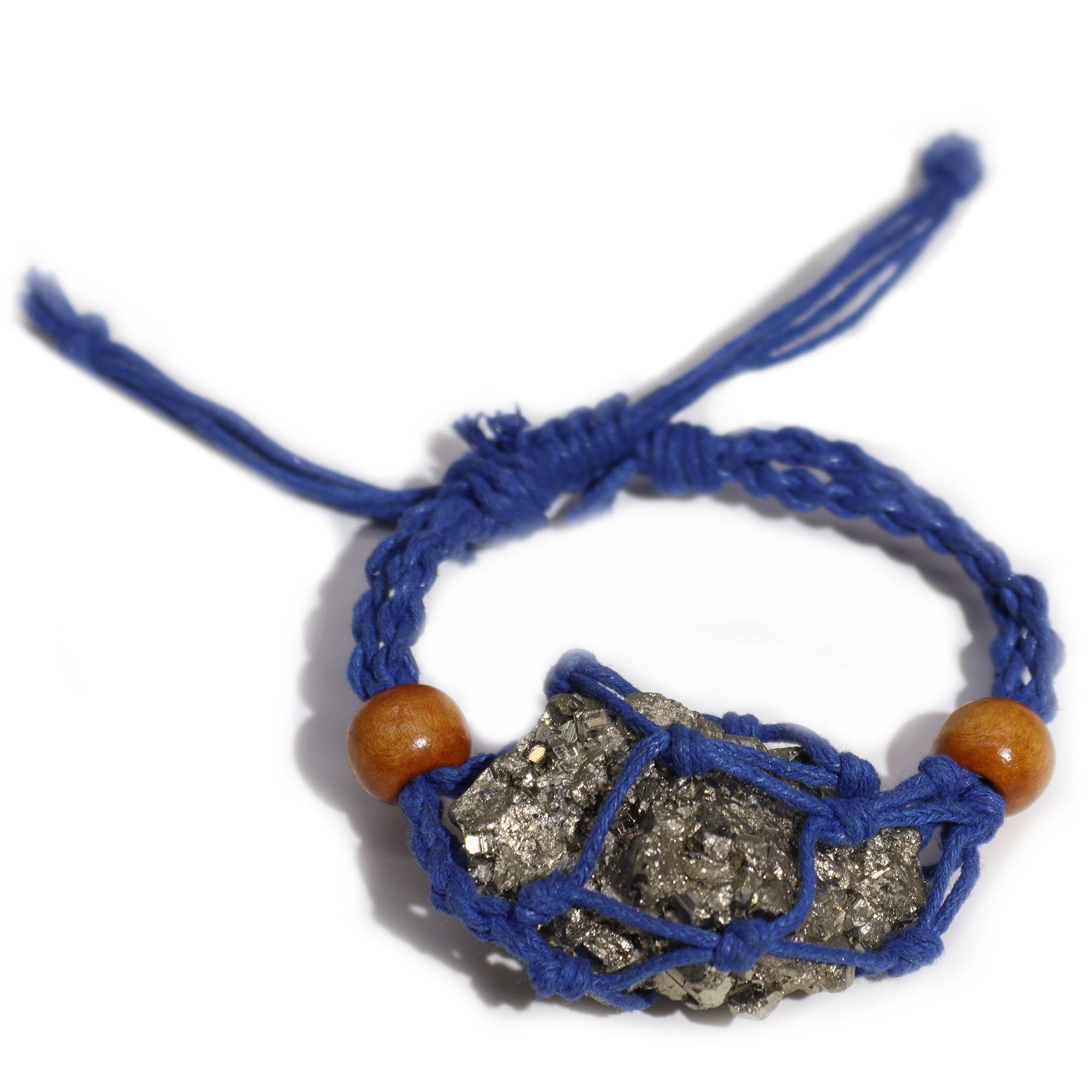 Gemstone Bracelet Cord - Navy - Image 3