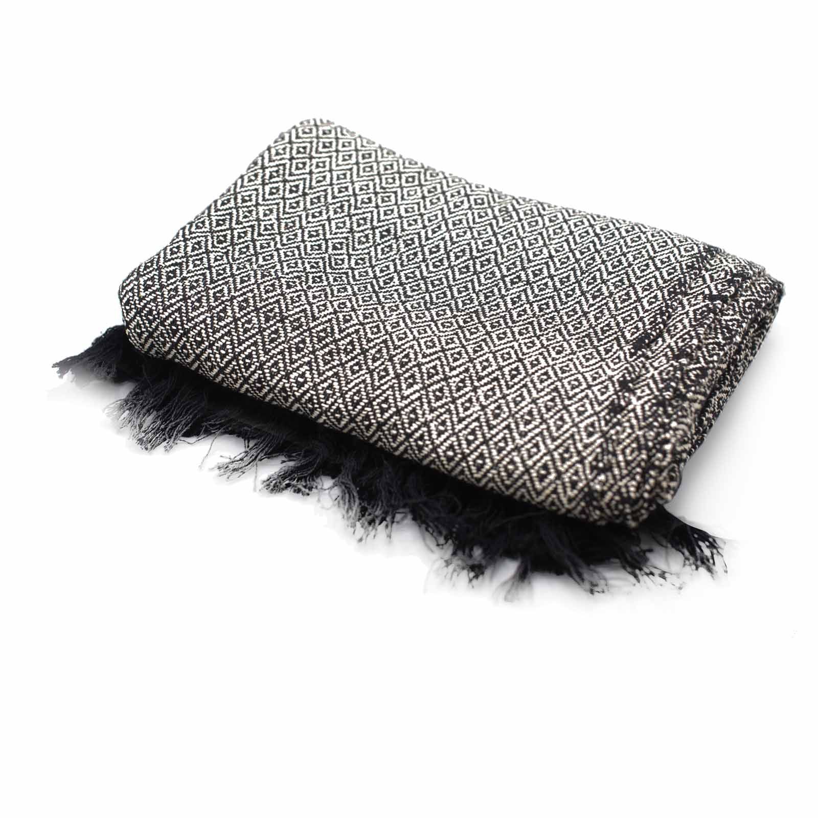 Boho Comfort Throws - Charcoal - Image 4