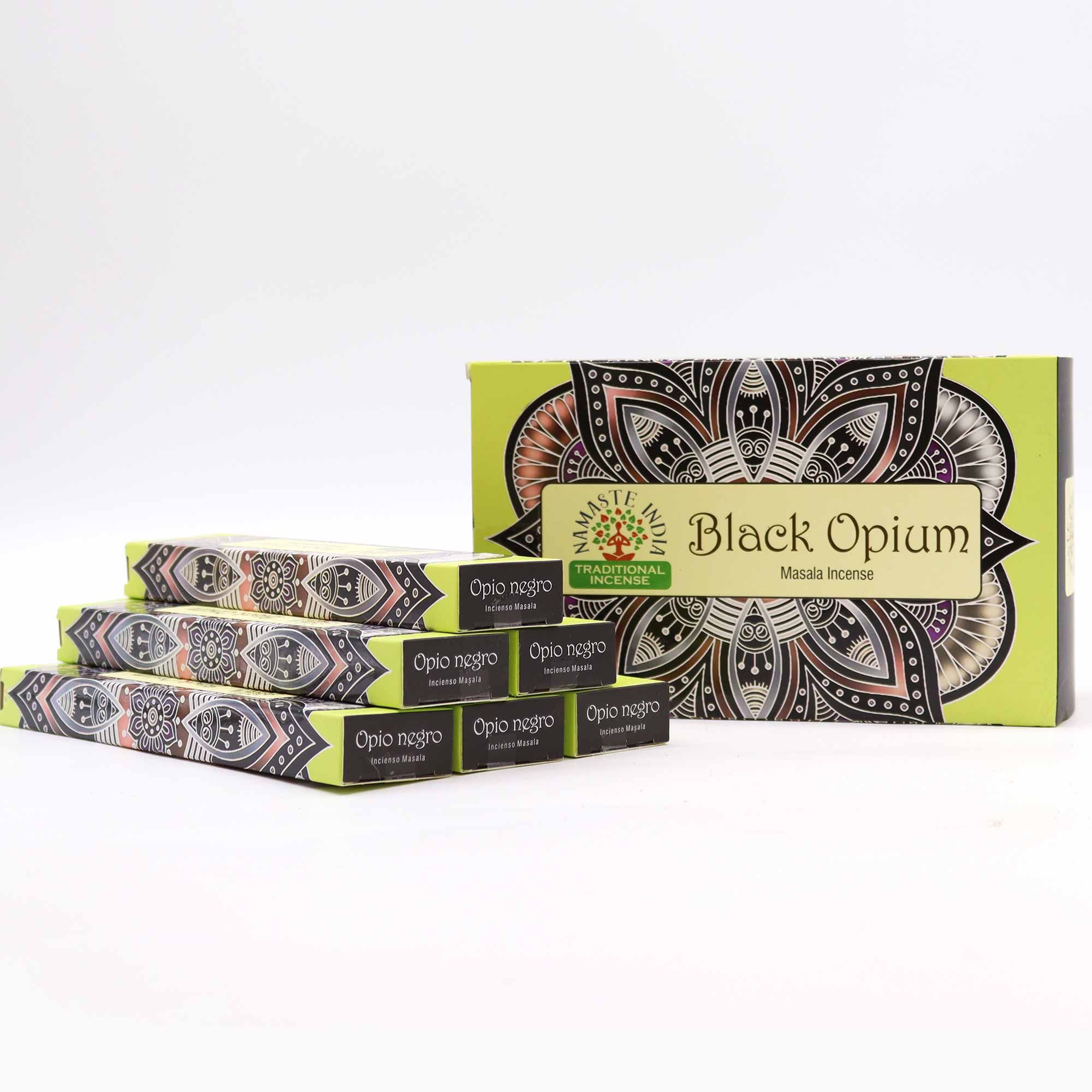 Namaste Mandala Masala Incense - Black Opium - Image 4