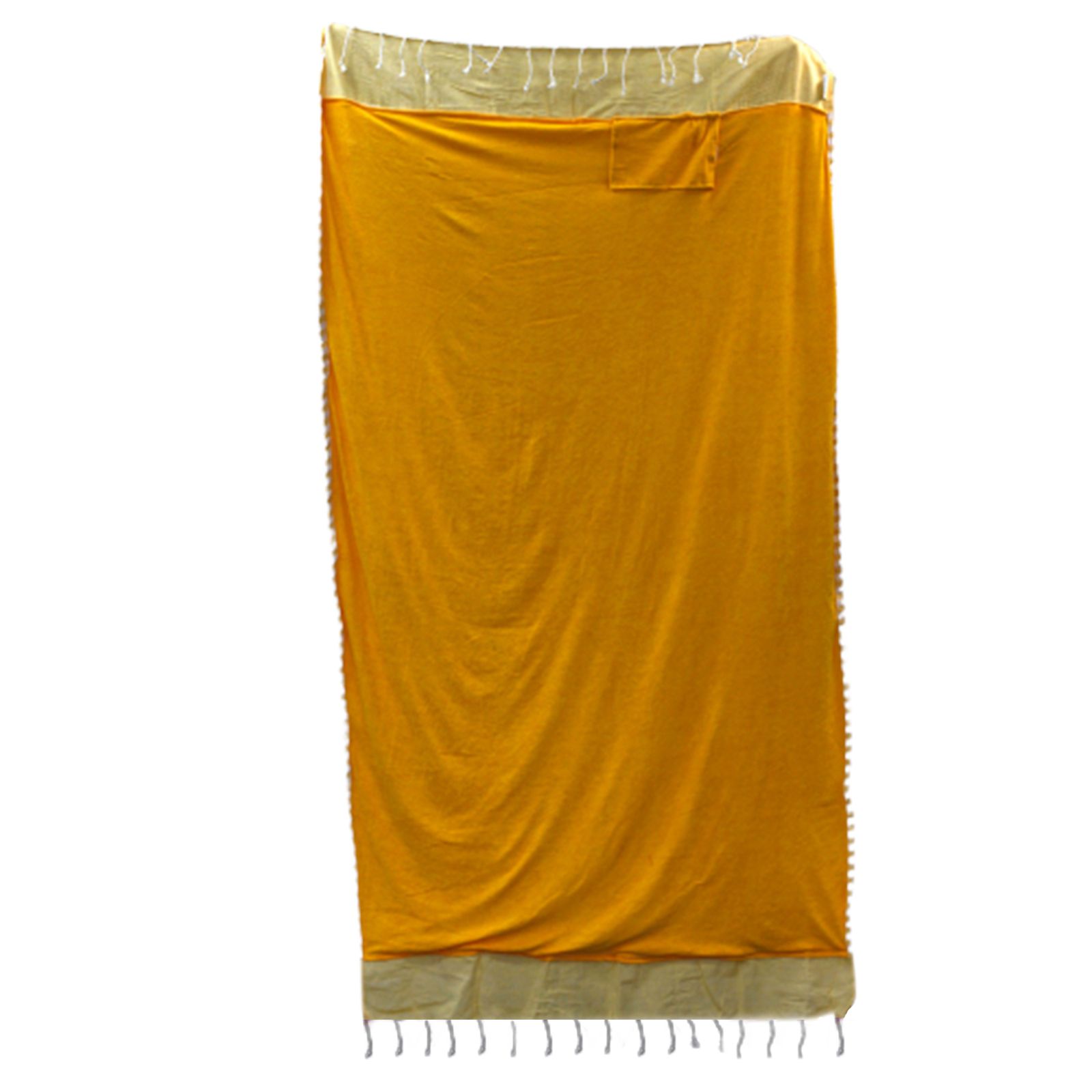 Cotton Pario Towel - 100x180 cm - Sunny Yellow - Image 6