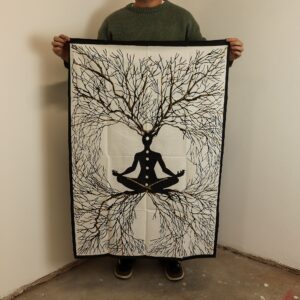 Cotton Wall Art (70x110cm) - Chakra Earth Connection