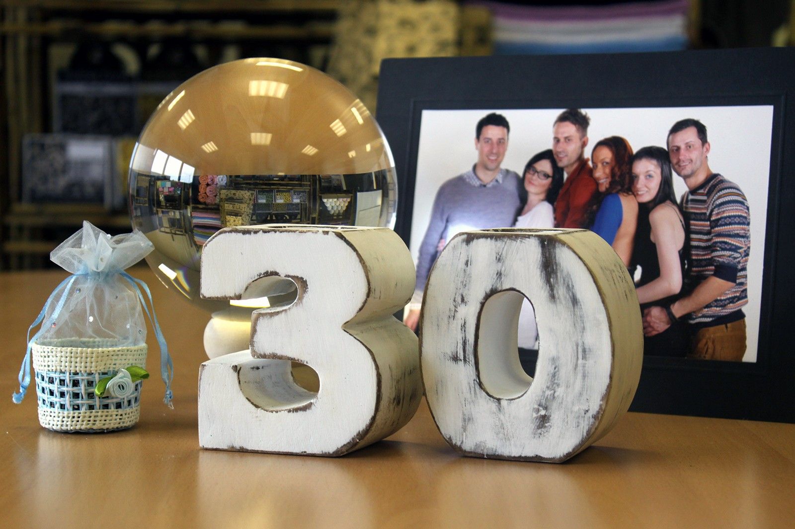Wooden Birthday Numbers - No.3 - Image 2