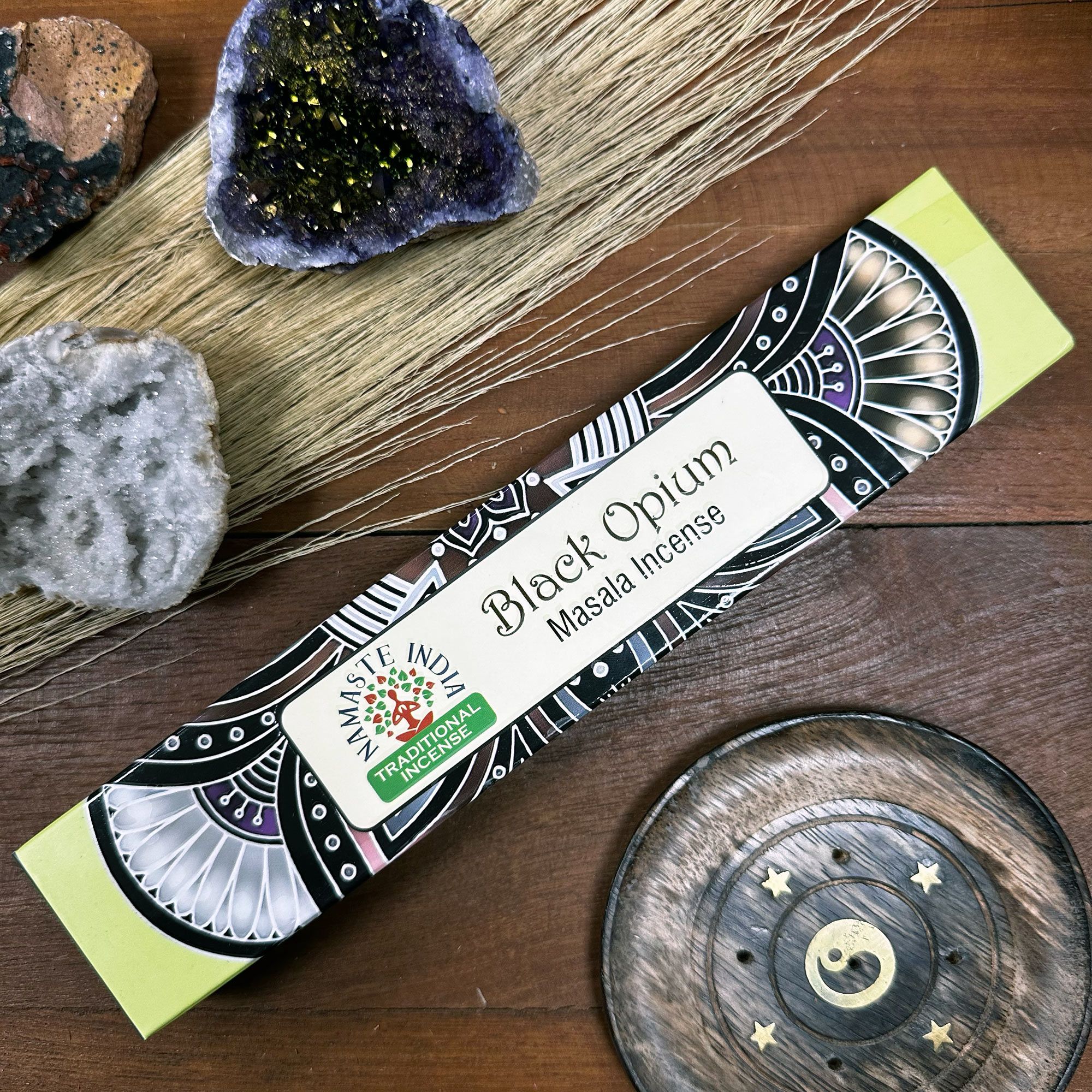 Namaste Mandala Masala Incense - Black Opium - Image 2