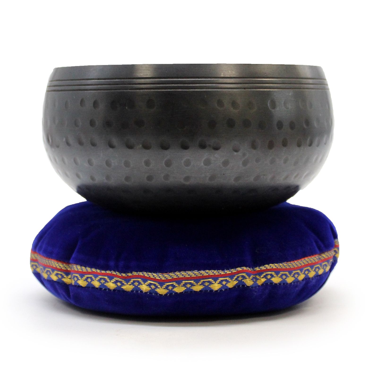 Med Black Beaten Bowl - 15cm - Image 2