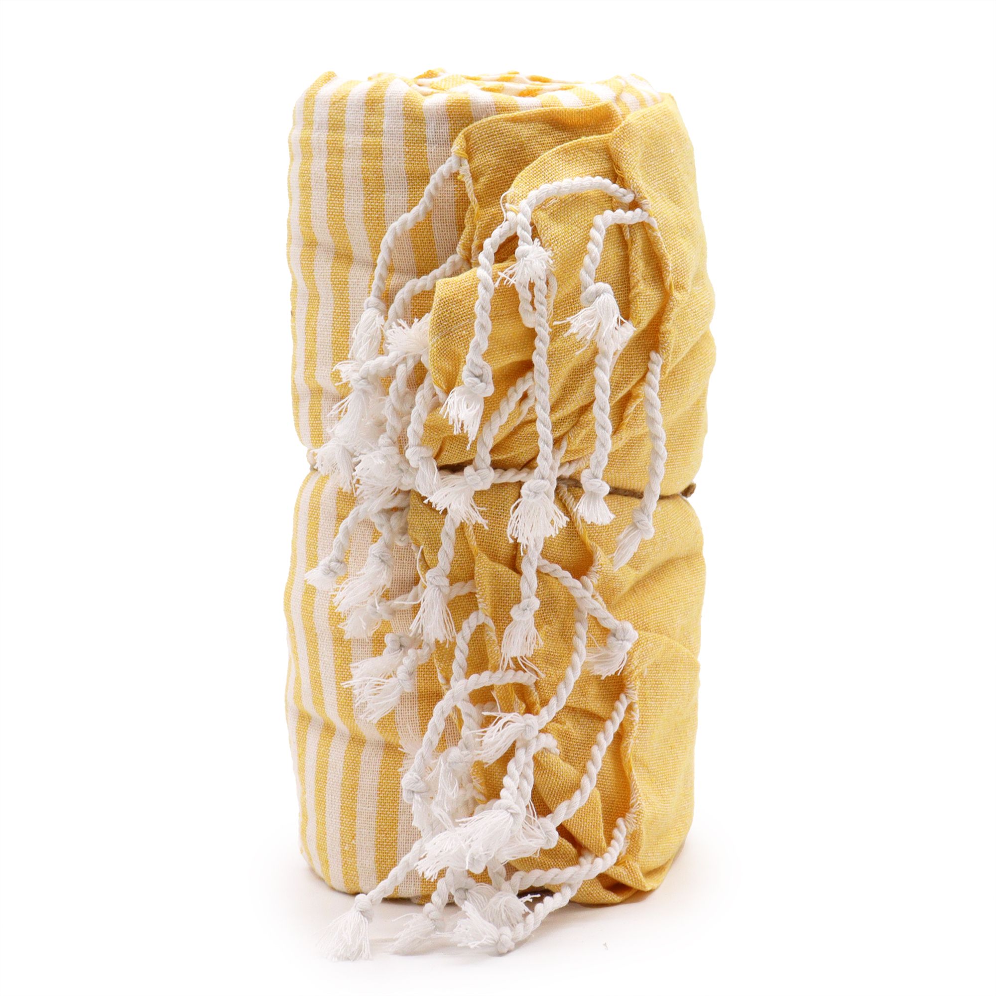 Cotton Pario Towel - 100x180 cm - Sunny Yellow - Image 7