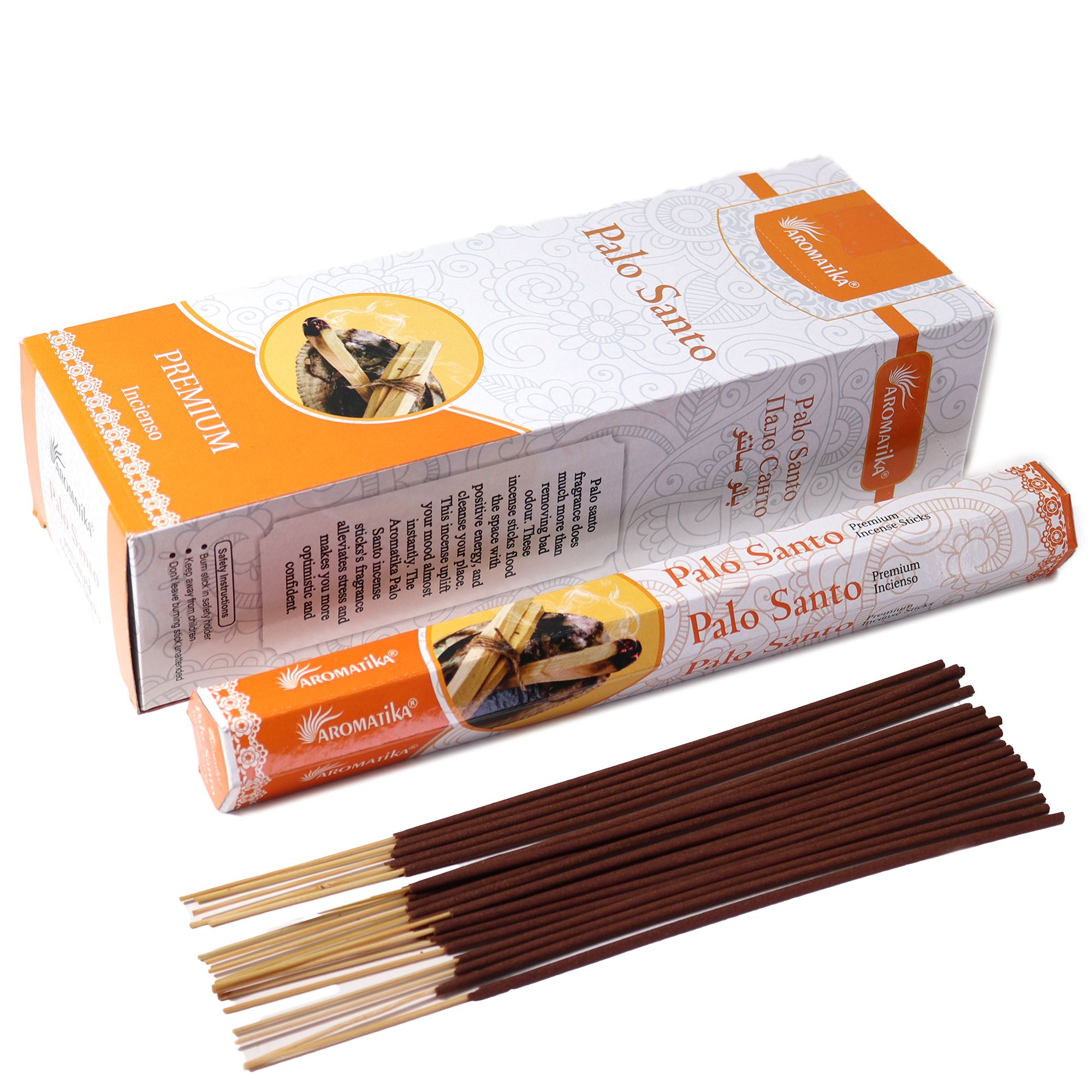 Aromatika Charcoal Free Hex Incense - Palo Santo - Image 2