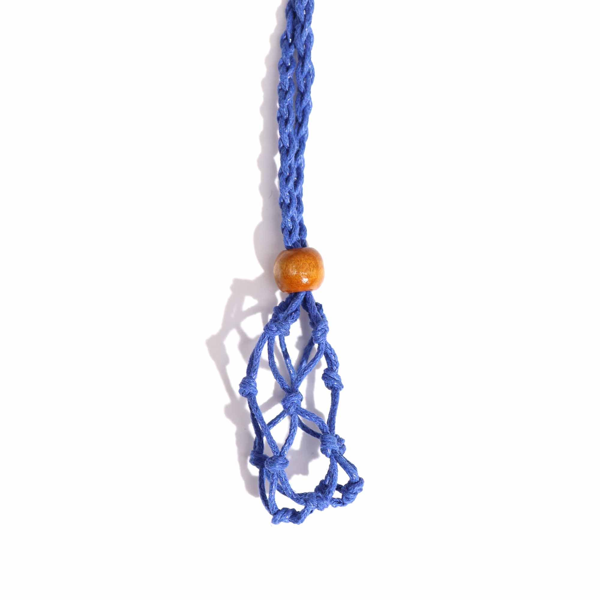 Gemstone Necklace Cord - Navy - Image 5