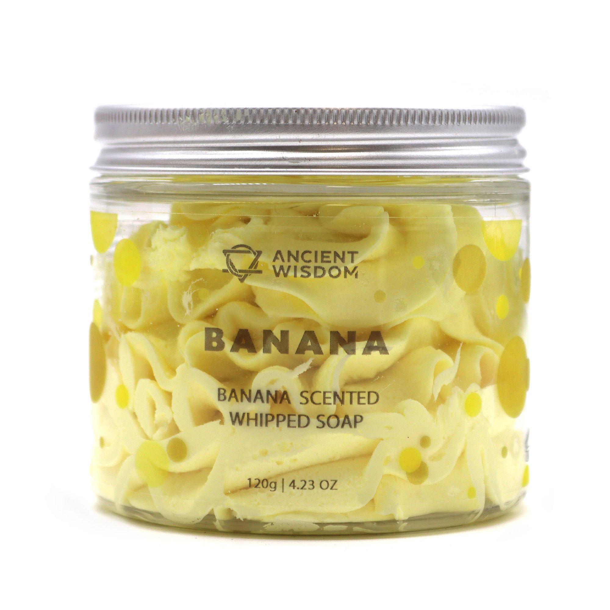 Banana Whipped Soap 120g - Image 3