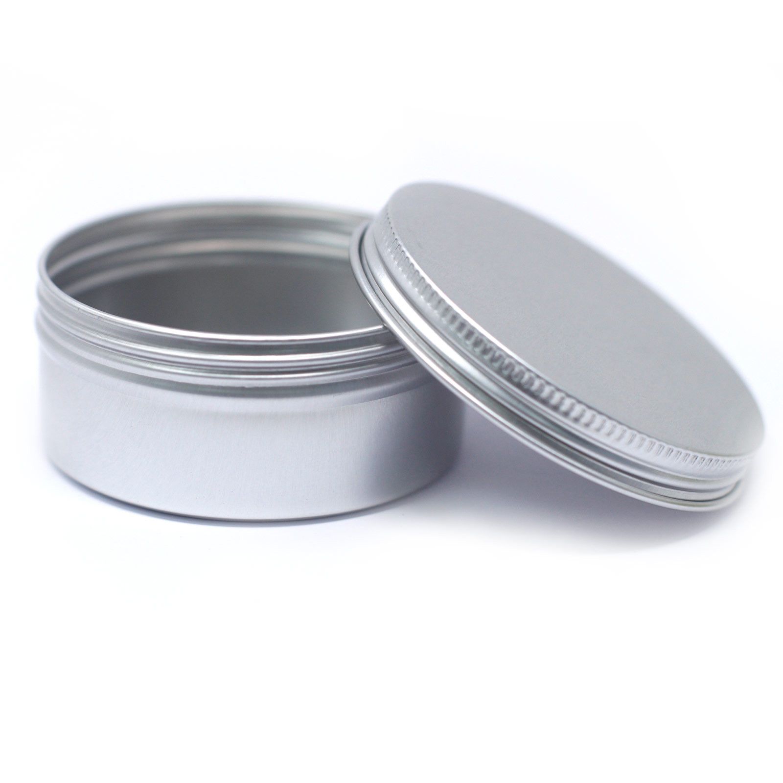 Aluminium Tin Box Round with Screw Top - 70x35mm - Image 4
