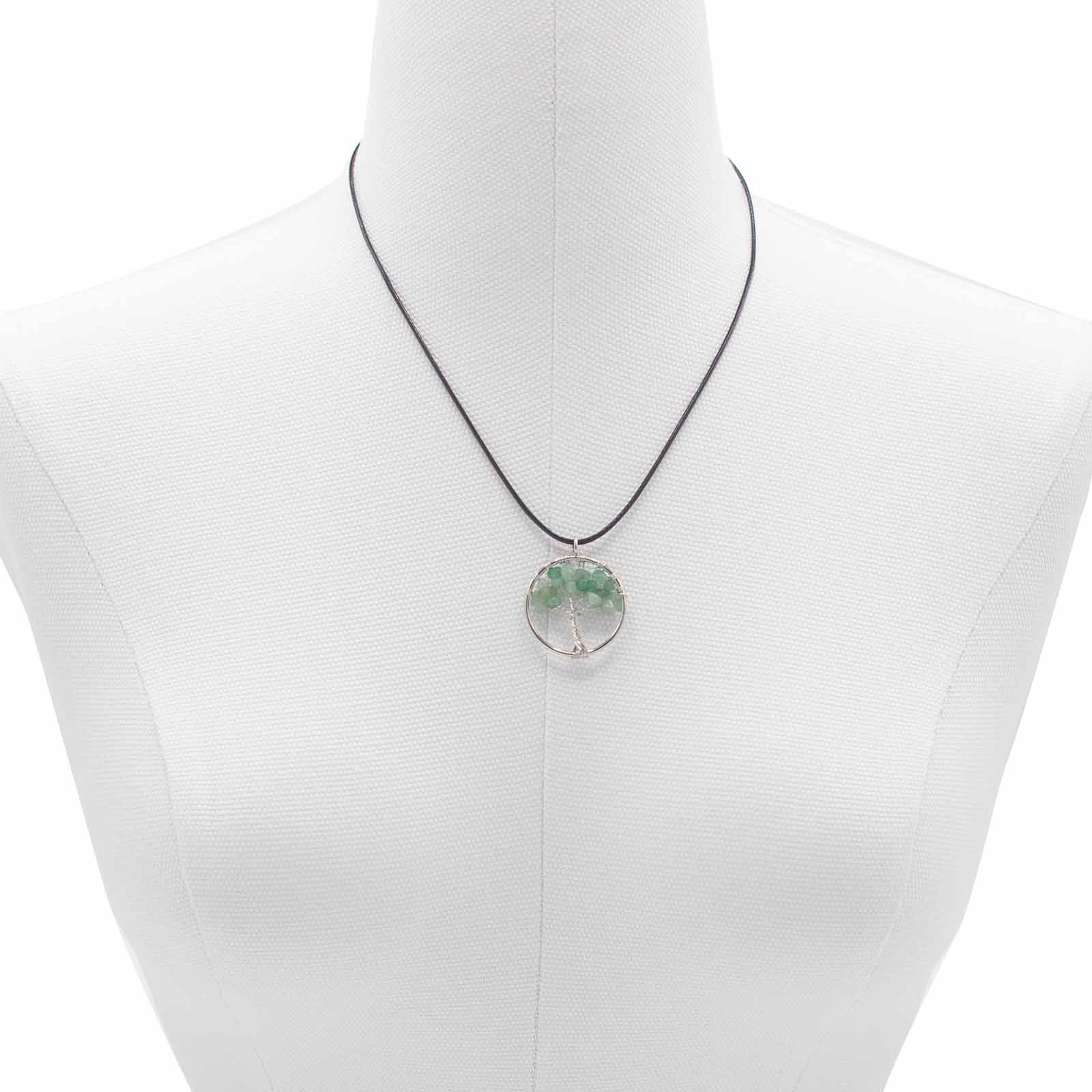 Tree of Life Pendant - Jade - Image 2