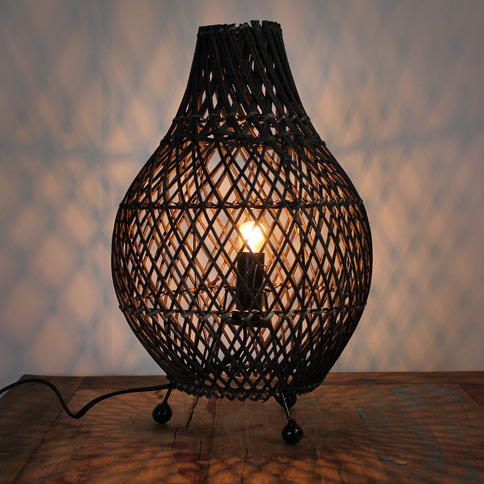 Rattan Table Lamps - Natural - Image 5