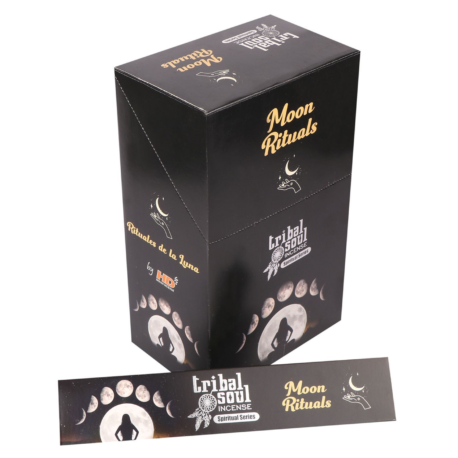 Tribal Soul Spiritual Incense Sticks and Ceramic Holder - Moon Ritual - Image 2