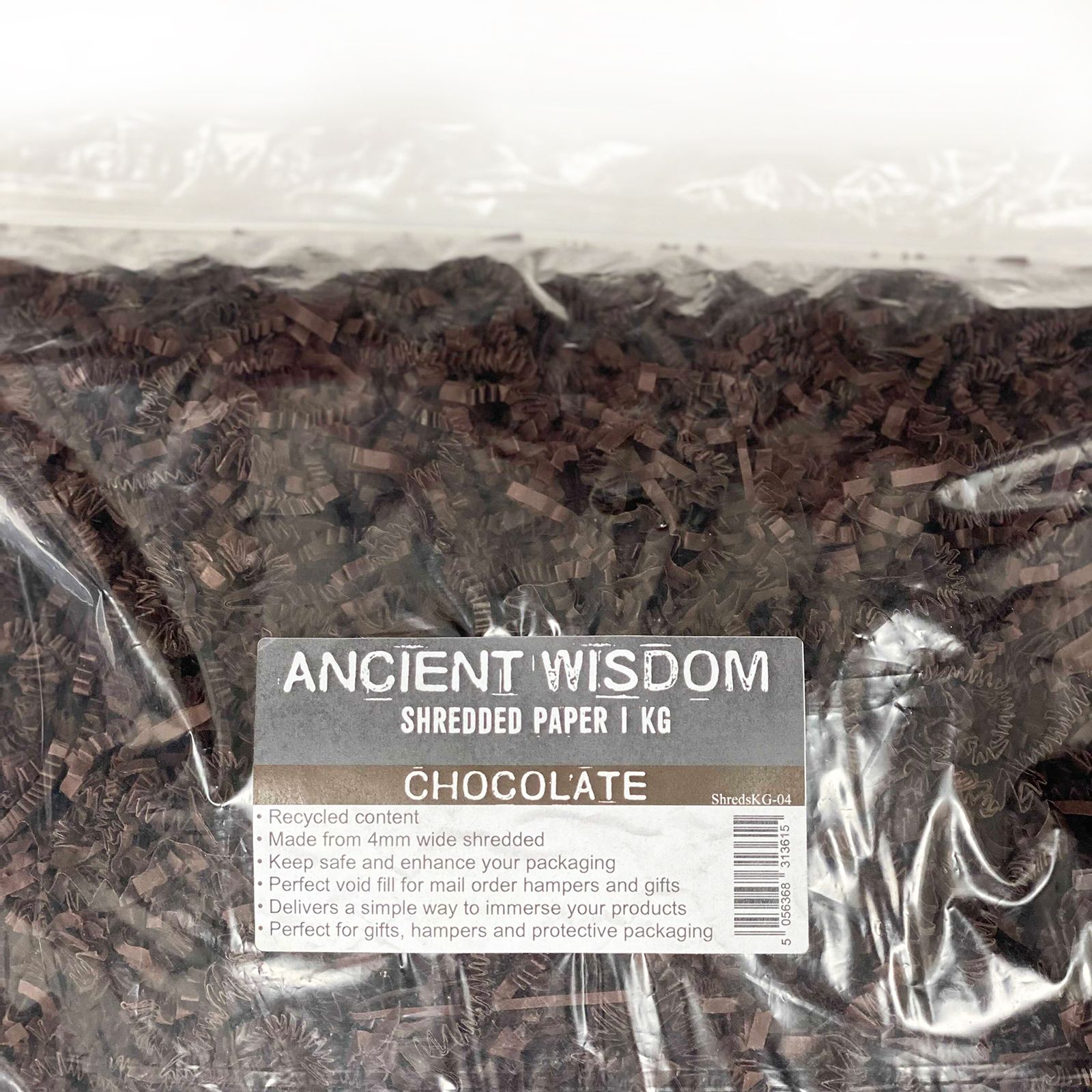 SizzlePak Shredded paper - Chocolate (1KG) - Image 4