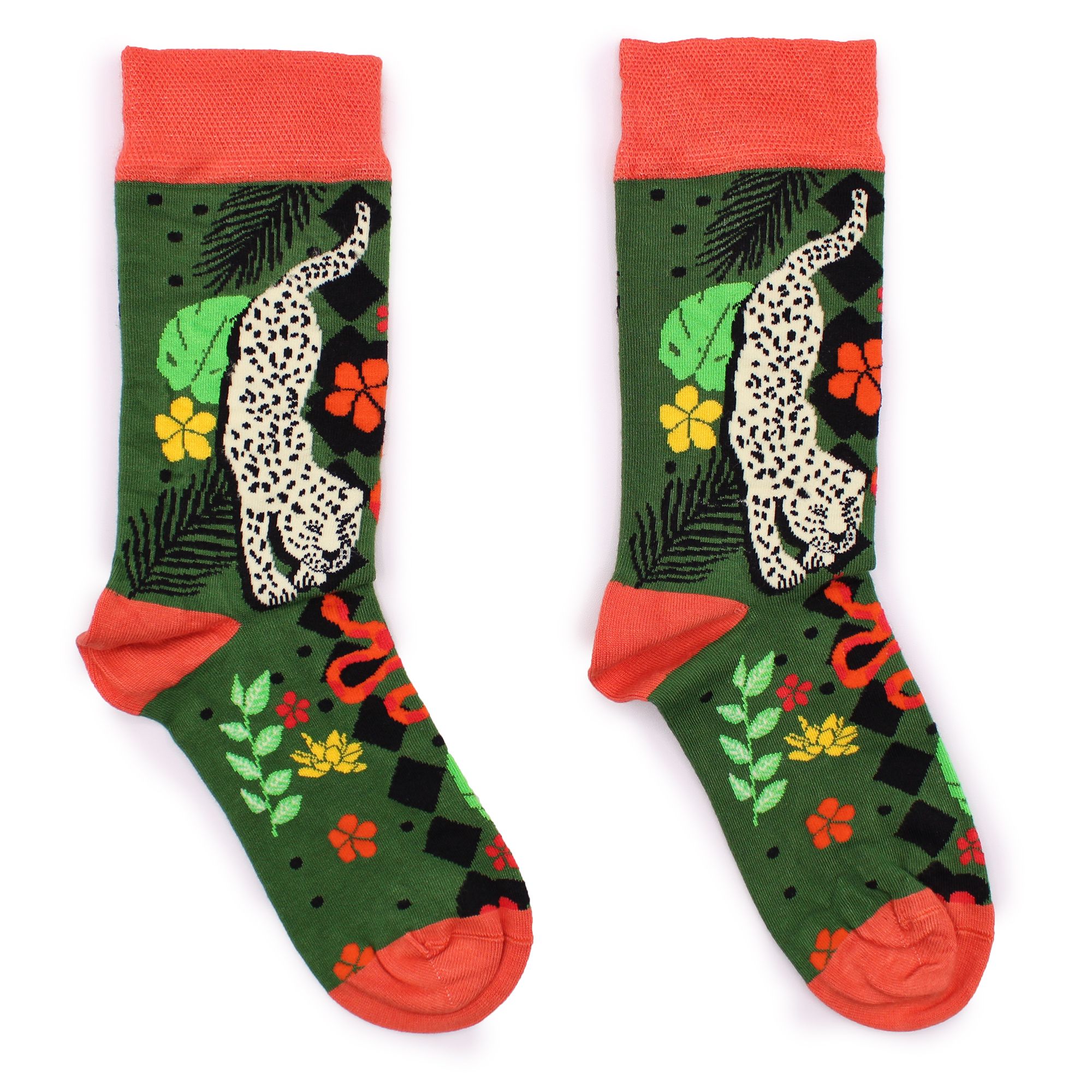 Hop Hare Bamboo Socks S/M - Bali Jungle - Image 2
